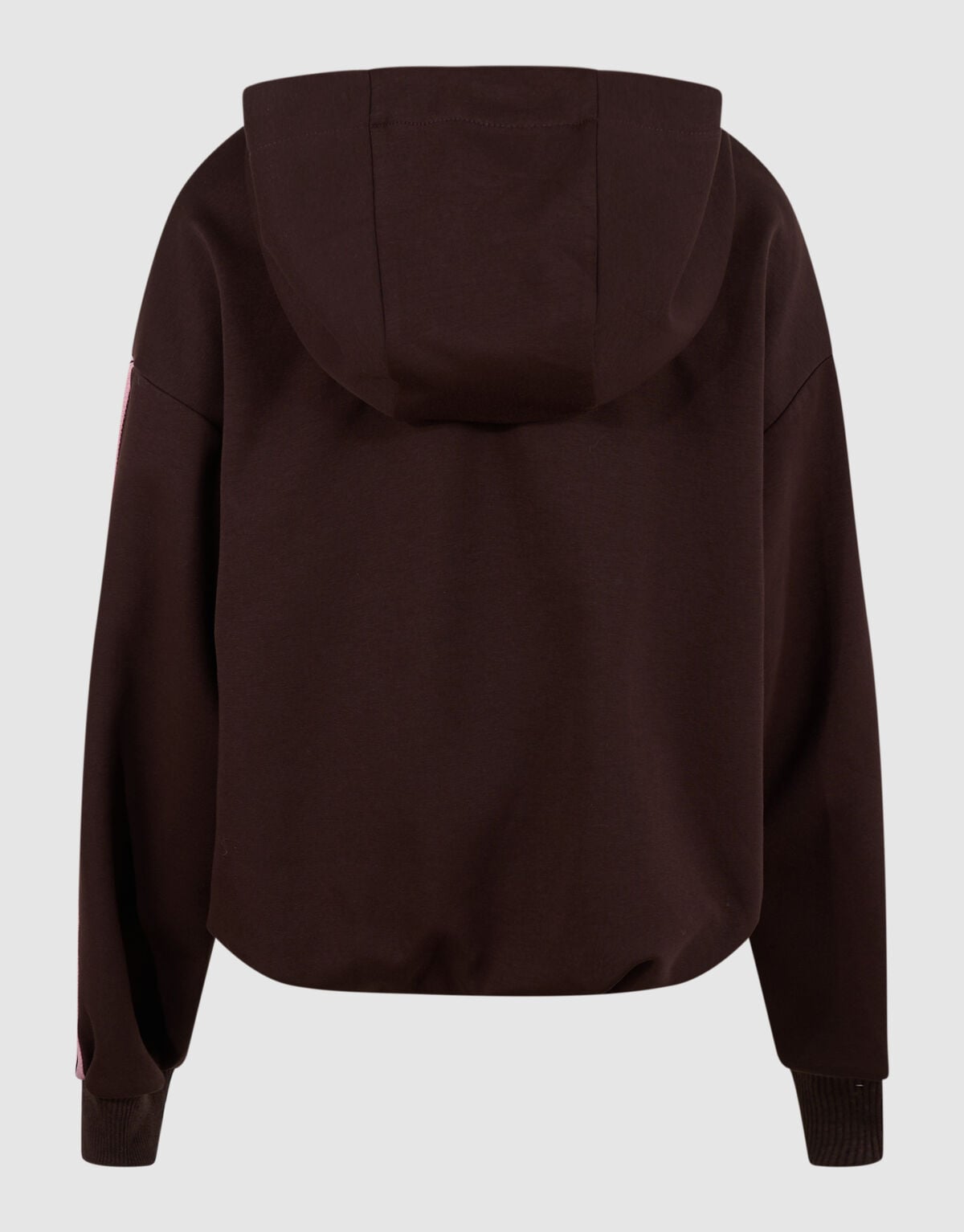 Tape Balloon Fit Hoodie in Dunkelbraun SHOEBY GIRLS