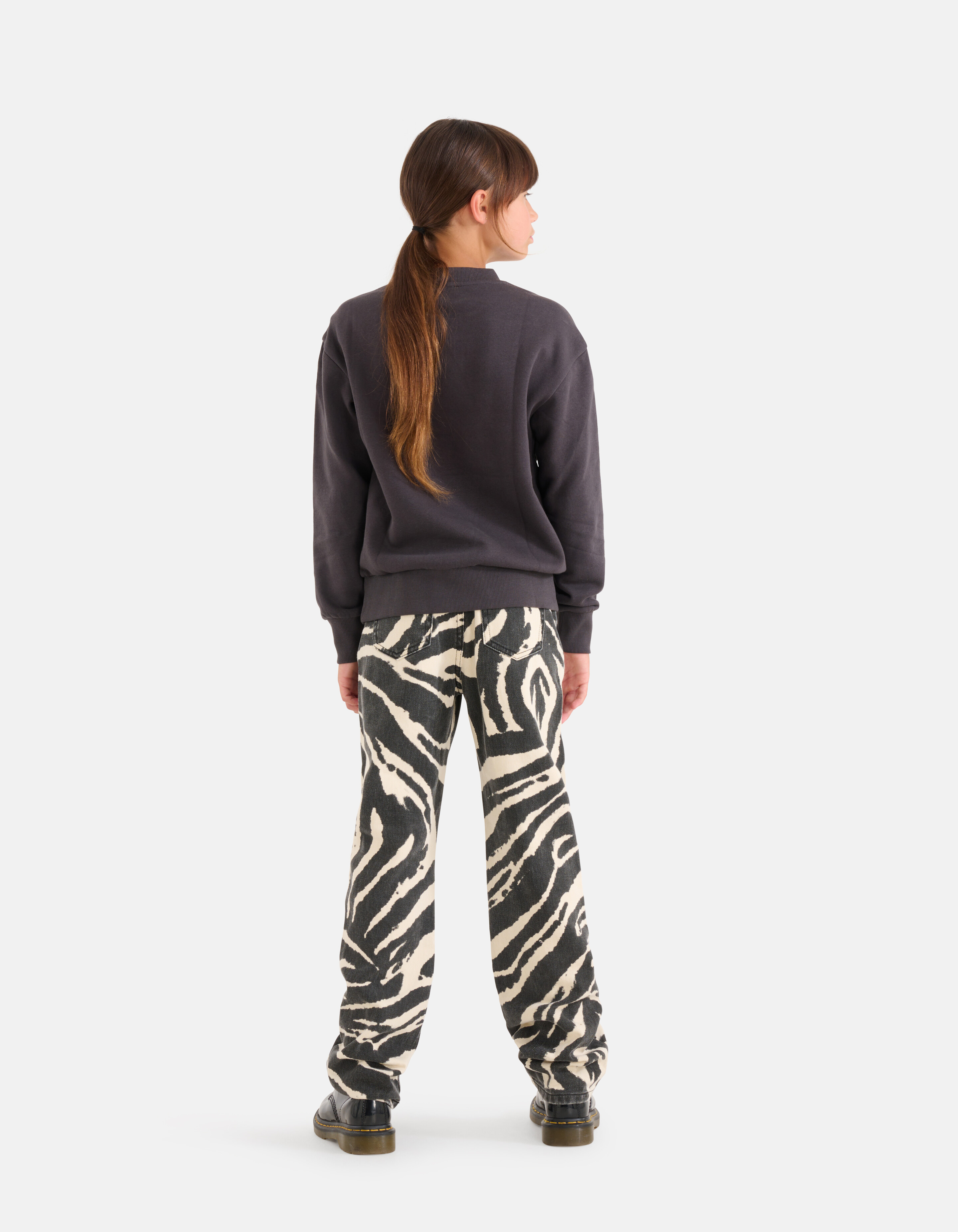 Artwork Pullover Dunkelgrau SHOEBY GIRLS
