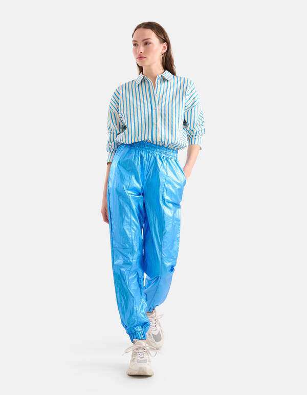 Metallischer Jogger Blau SHOEBY WOMEN