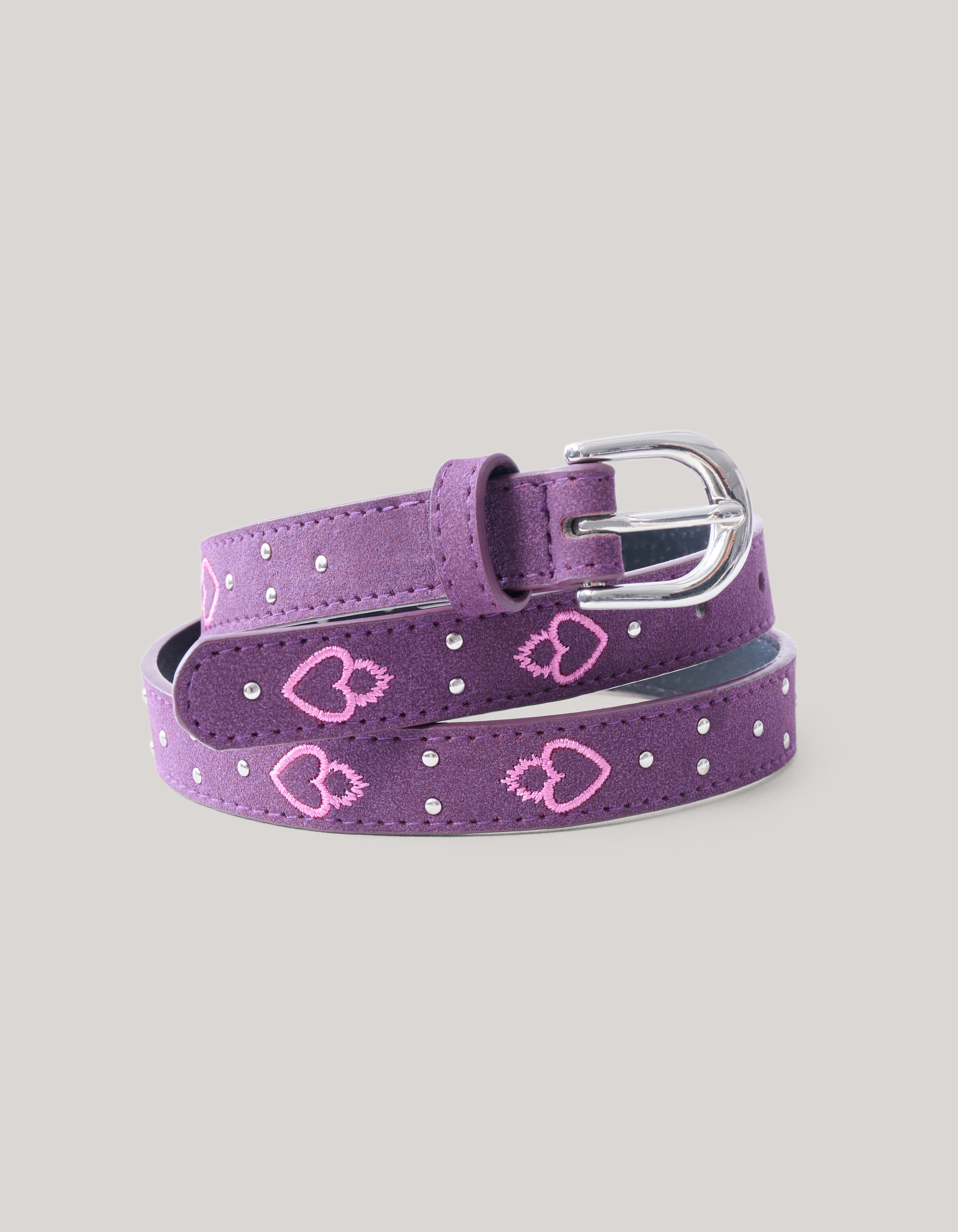 Herzgürtel Lila SHOEBY ACCESSOIRES