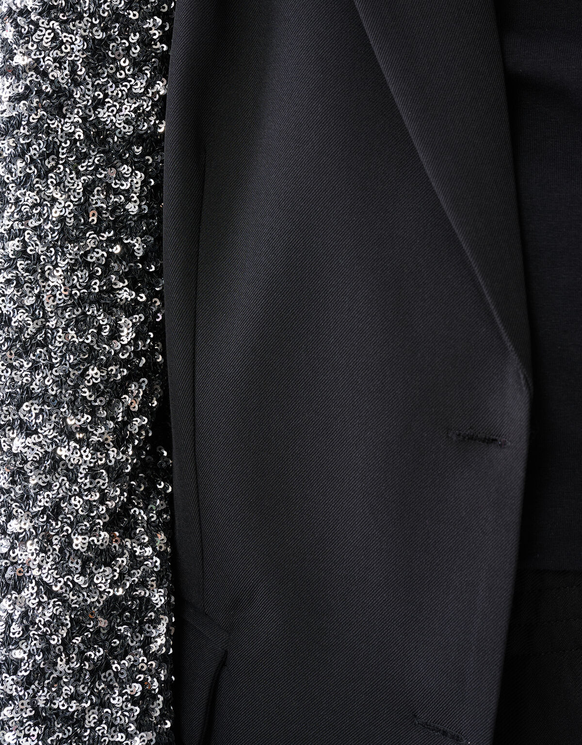 Pailletten-Mix-Blazer Schwarz SHOEBY GIRLS