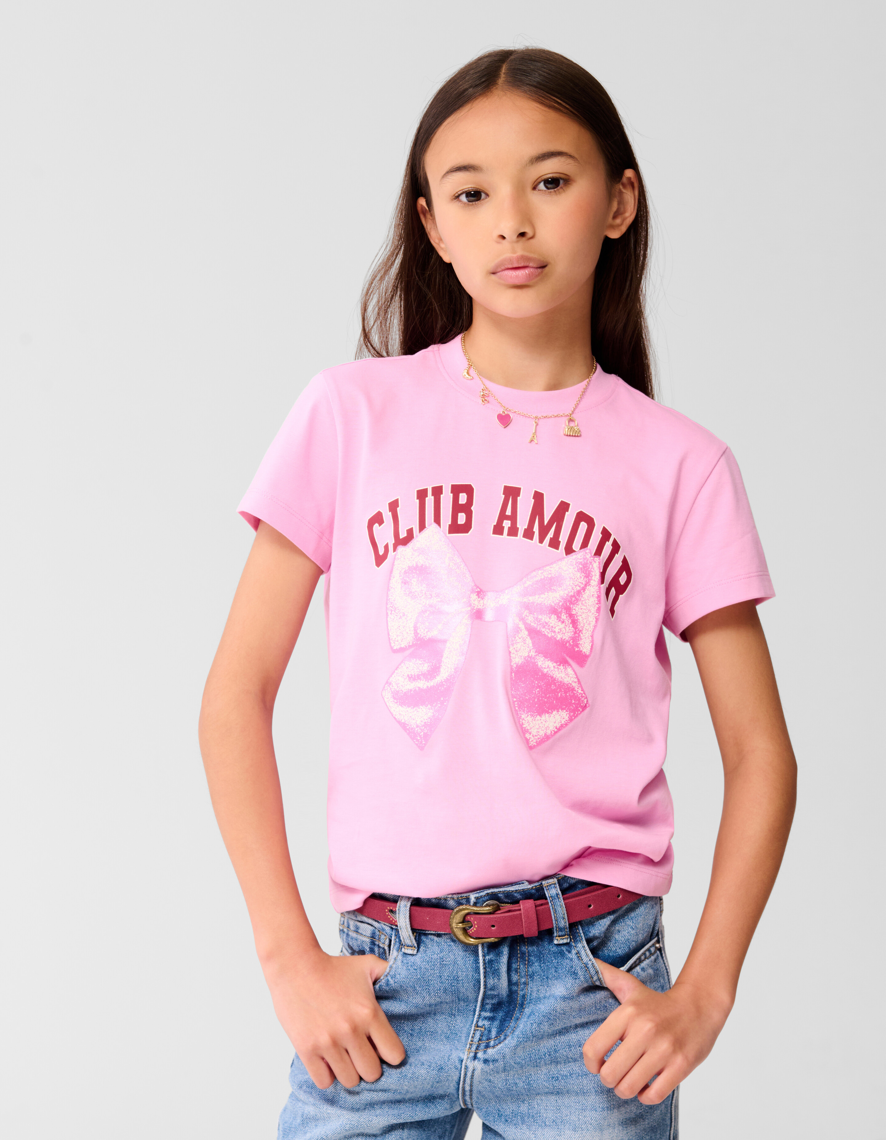 Club Amour T-shirt Rosa SHOEBY GIRLS