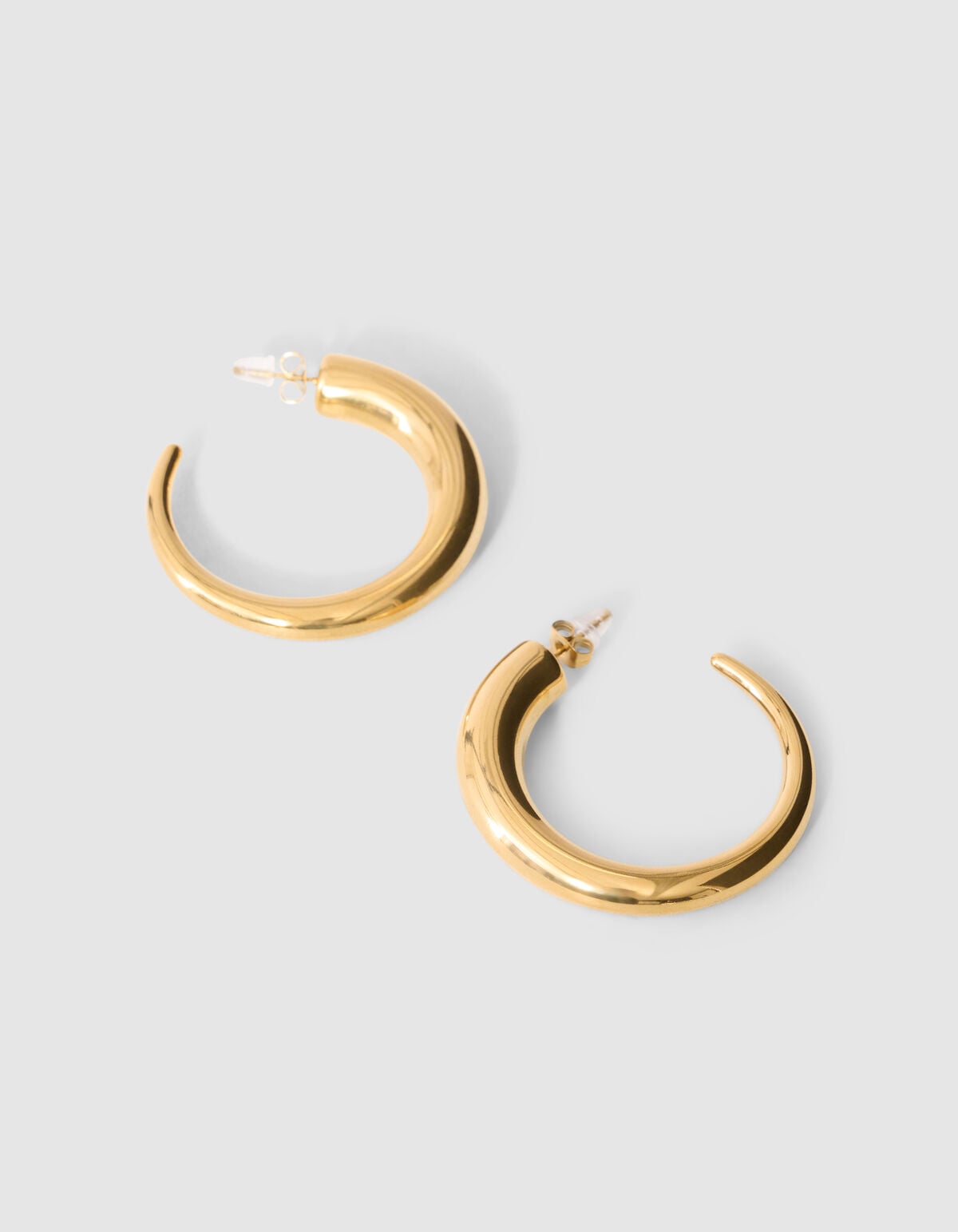 Gro&szlig;e Creolen Ohrringe Gold SHOEBY ACCESSOIRES