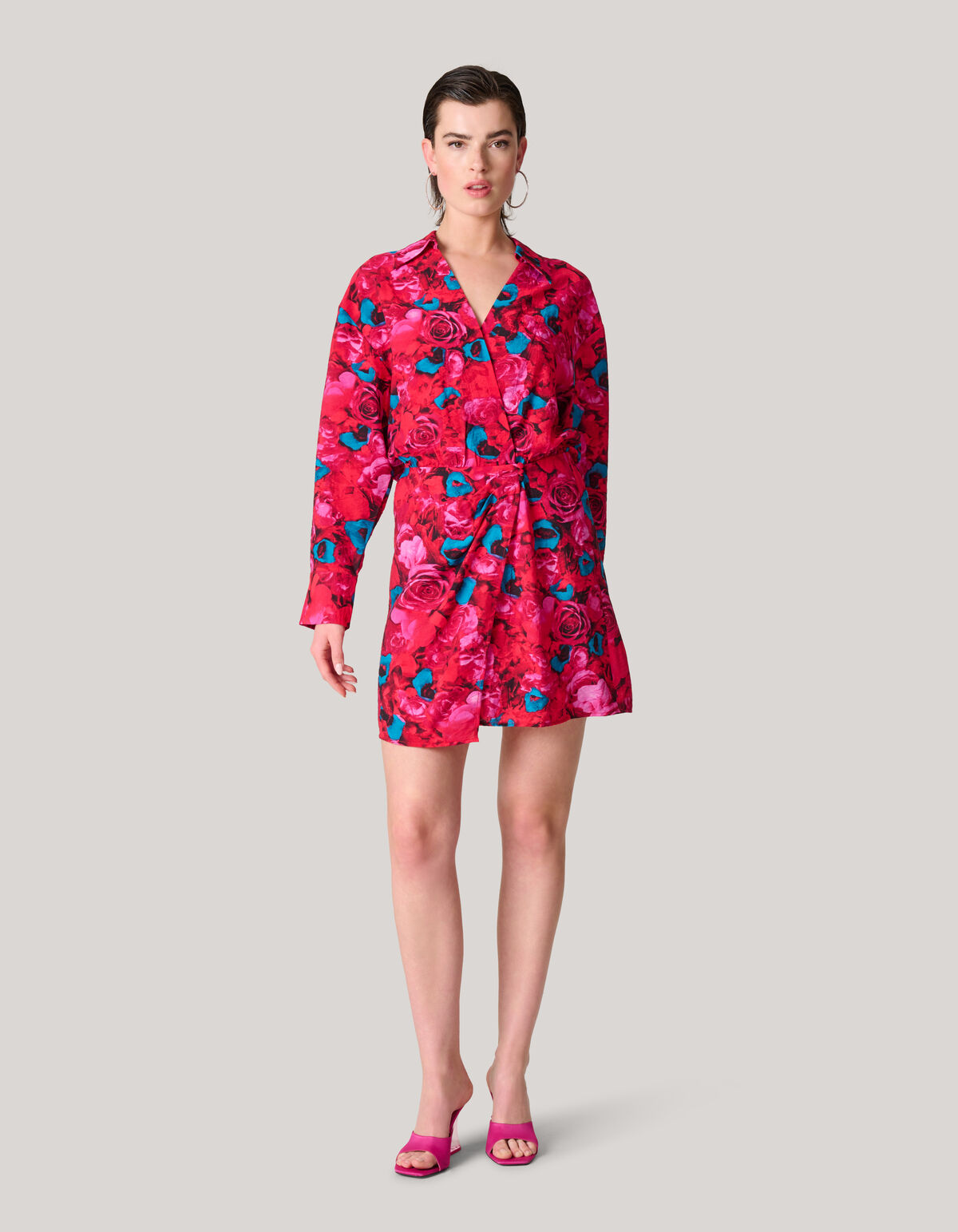 Gedruckter Jurk Rood SHOEBY WOMEN