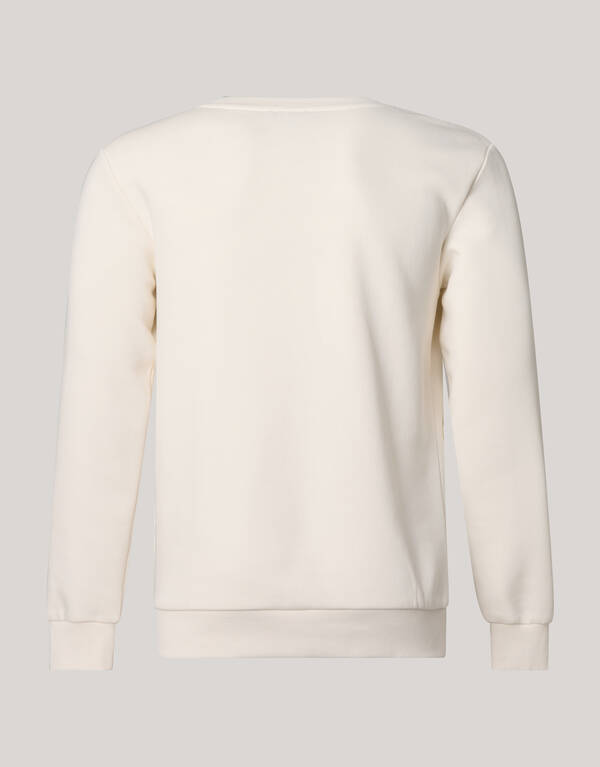 Glitzernder Pullover Off White SHOEBY MEN