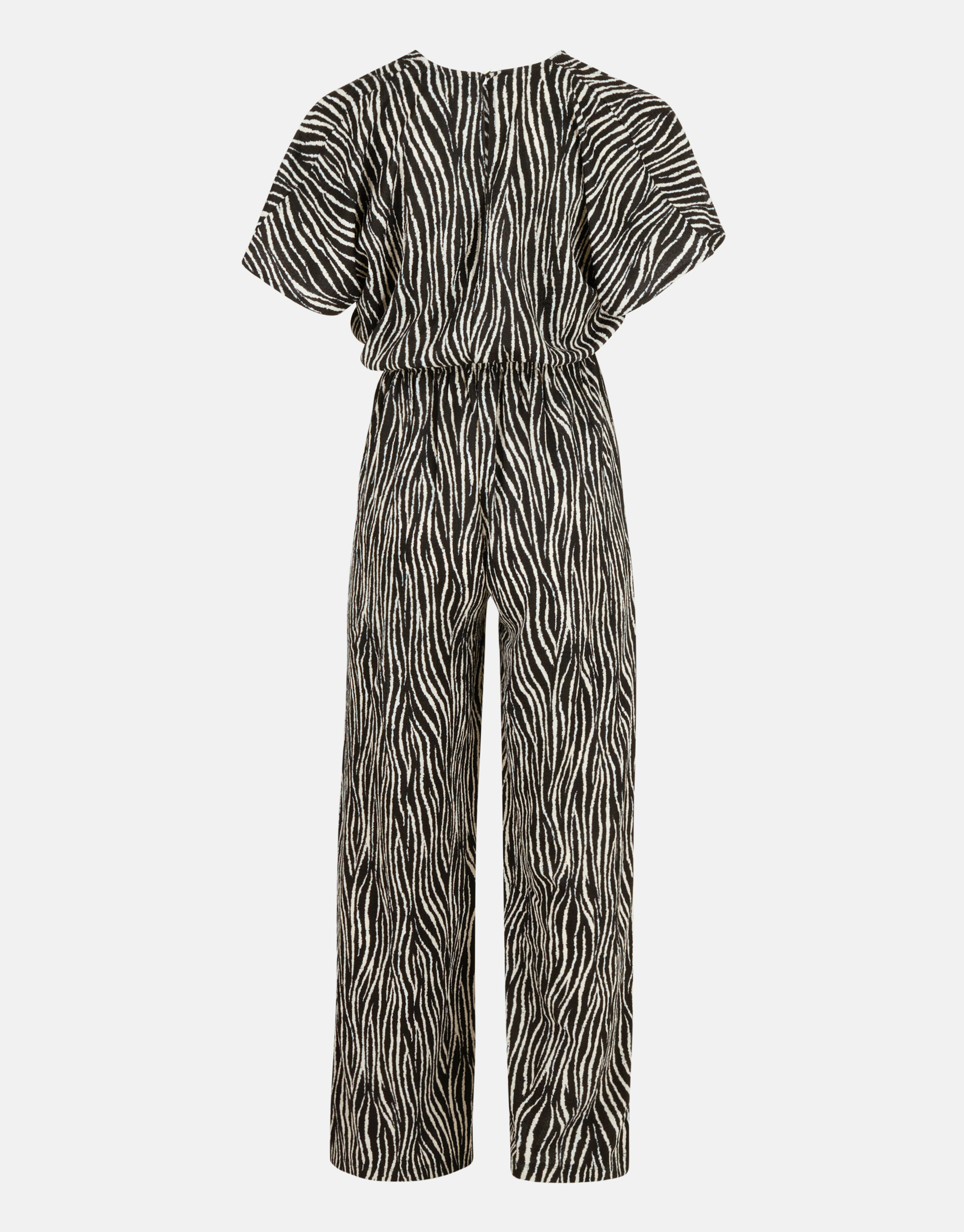 Crinkle Jumpsuit Schwarz/Weiß SHOEBY WOMEN