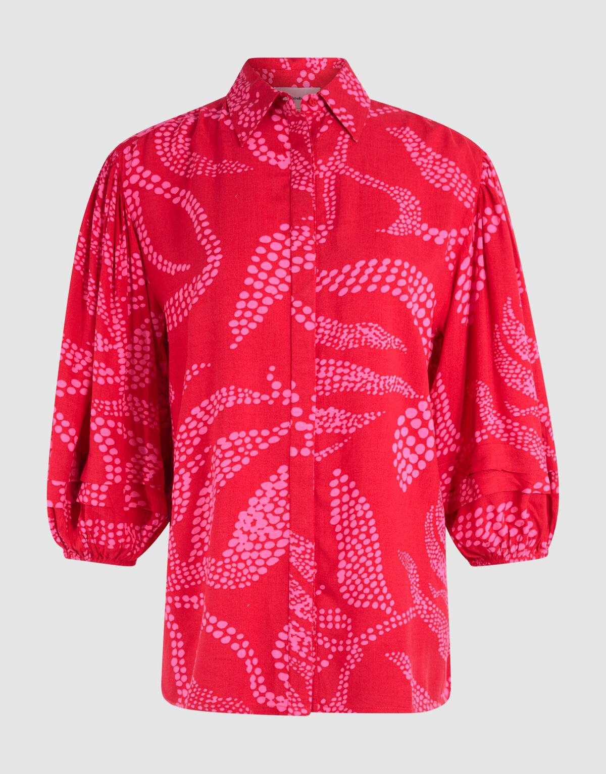 Bedruckte Bluse Rot SHOEBY WOMEN