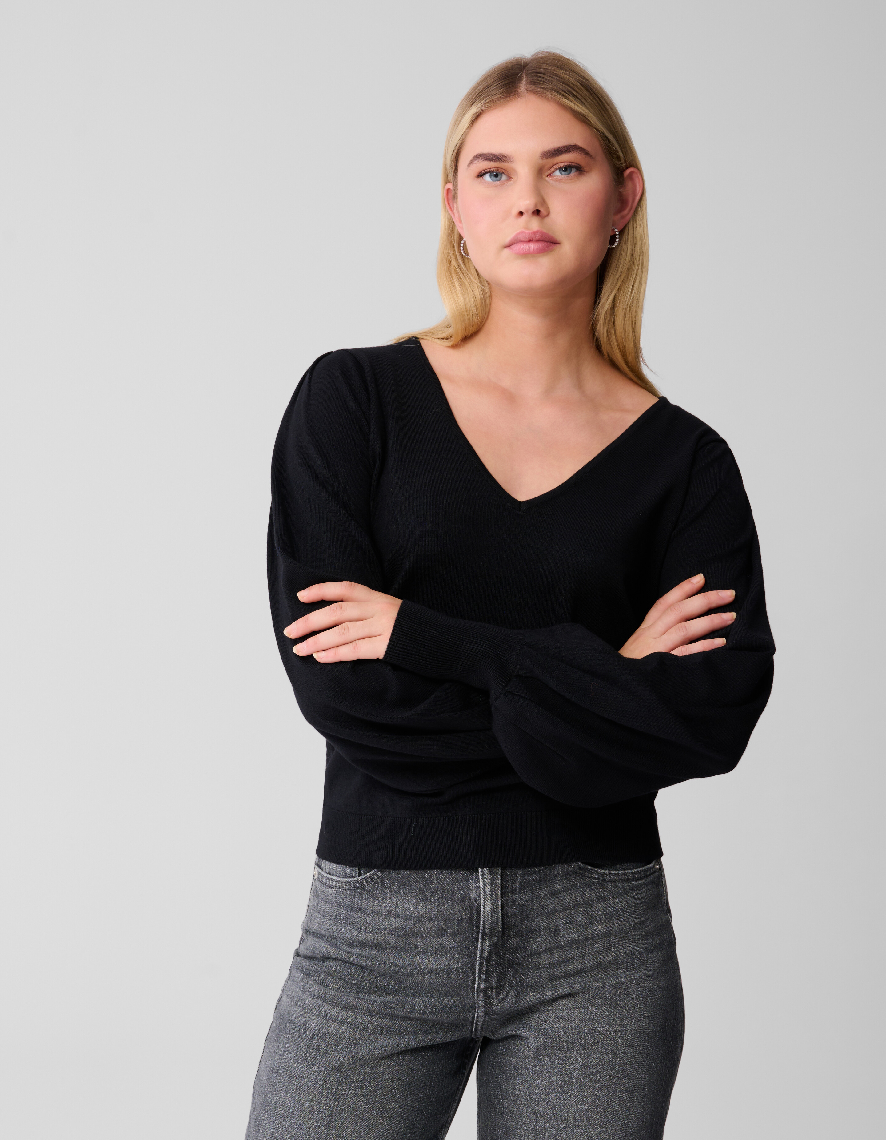 Strickpullover Schwarz SHOEBY WOMEN
