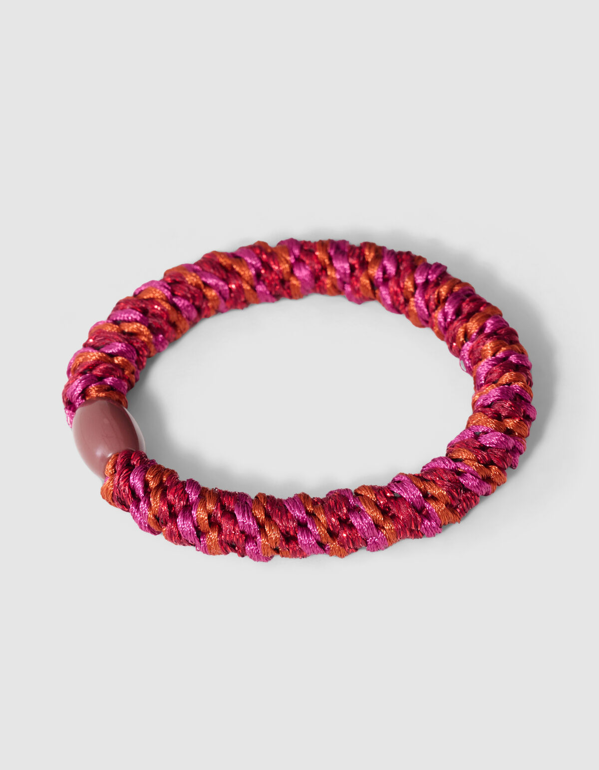 Lurex-Haargummi Dunkelrosa/Orange SHOEBY ACCESSOIRES