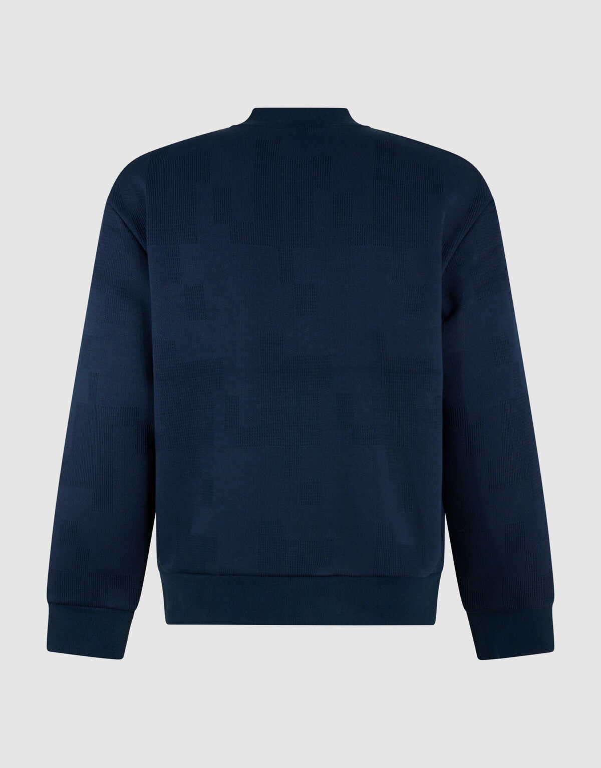 Jacquard Bomberjacke Dunkelblau SHOEBY MEN