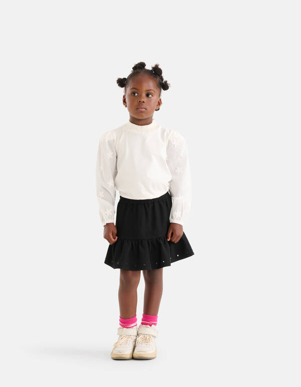 Star Embroidery Top Wit SHOEBY GIRLS