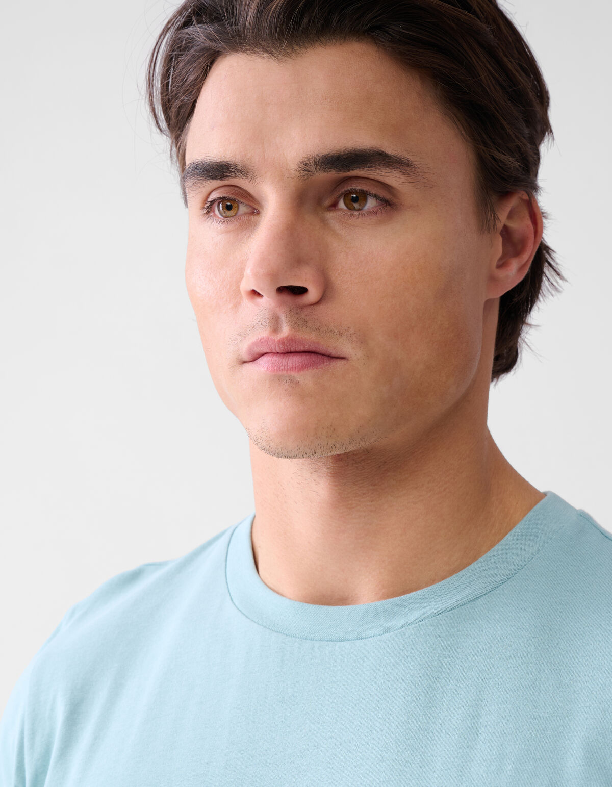 Artwork T-shirt Lichtblauw SHOEBY MEN
