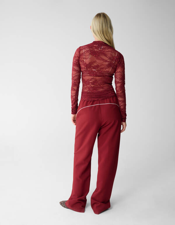 Kanten Top Rot SHOEBY WOMEN