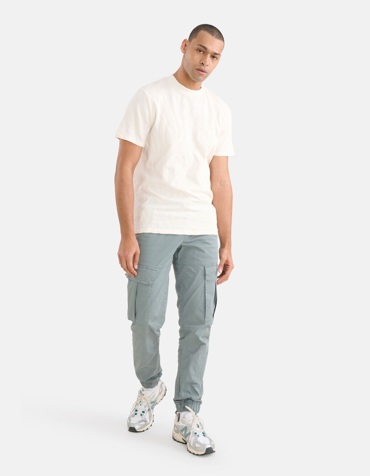 Cargohose Grau SHOEBY MEN