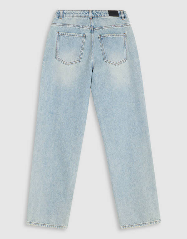 Baggy Fit Jeans Hellblau Verwaschen SHOEBY BOYS