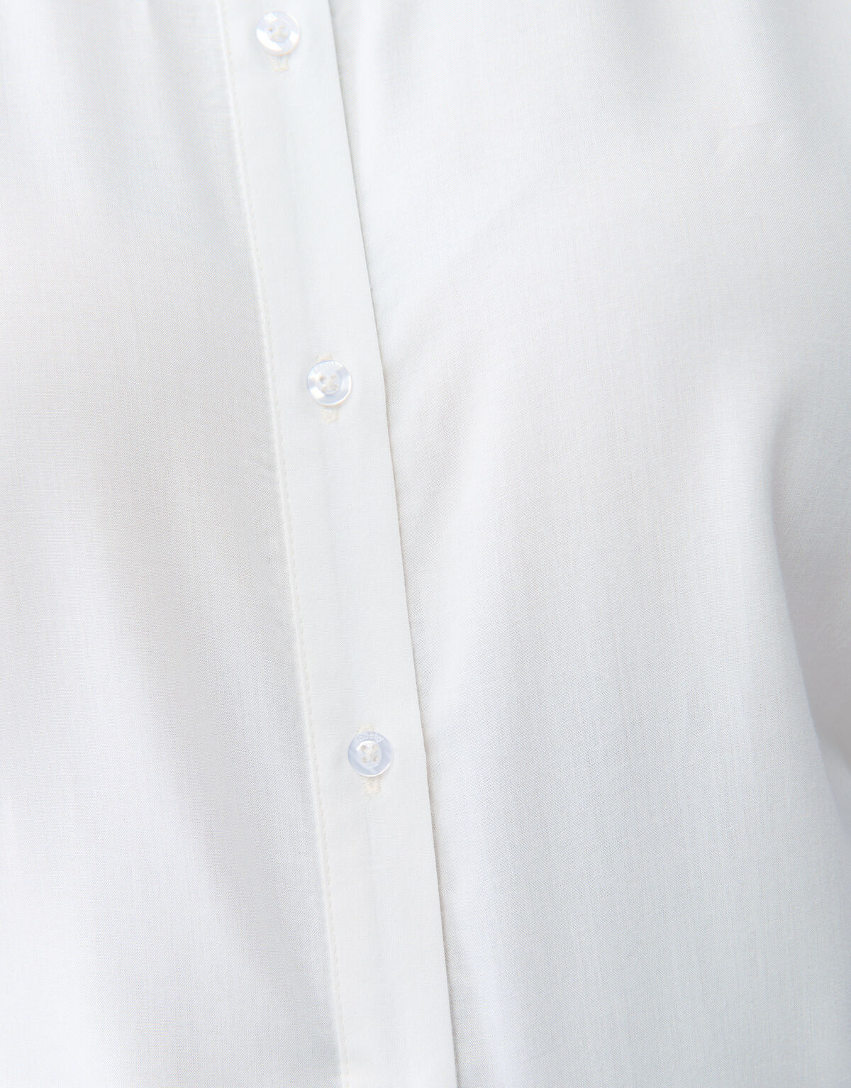 Cord-Stickerei Bluse Gebroken Wit SHOEBY WOMEN