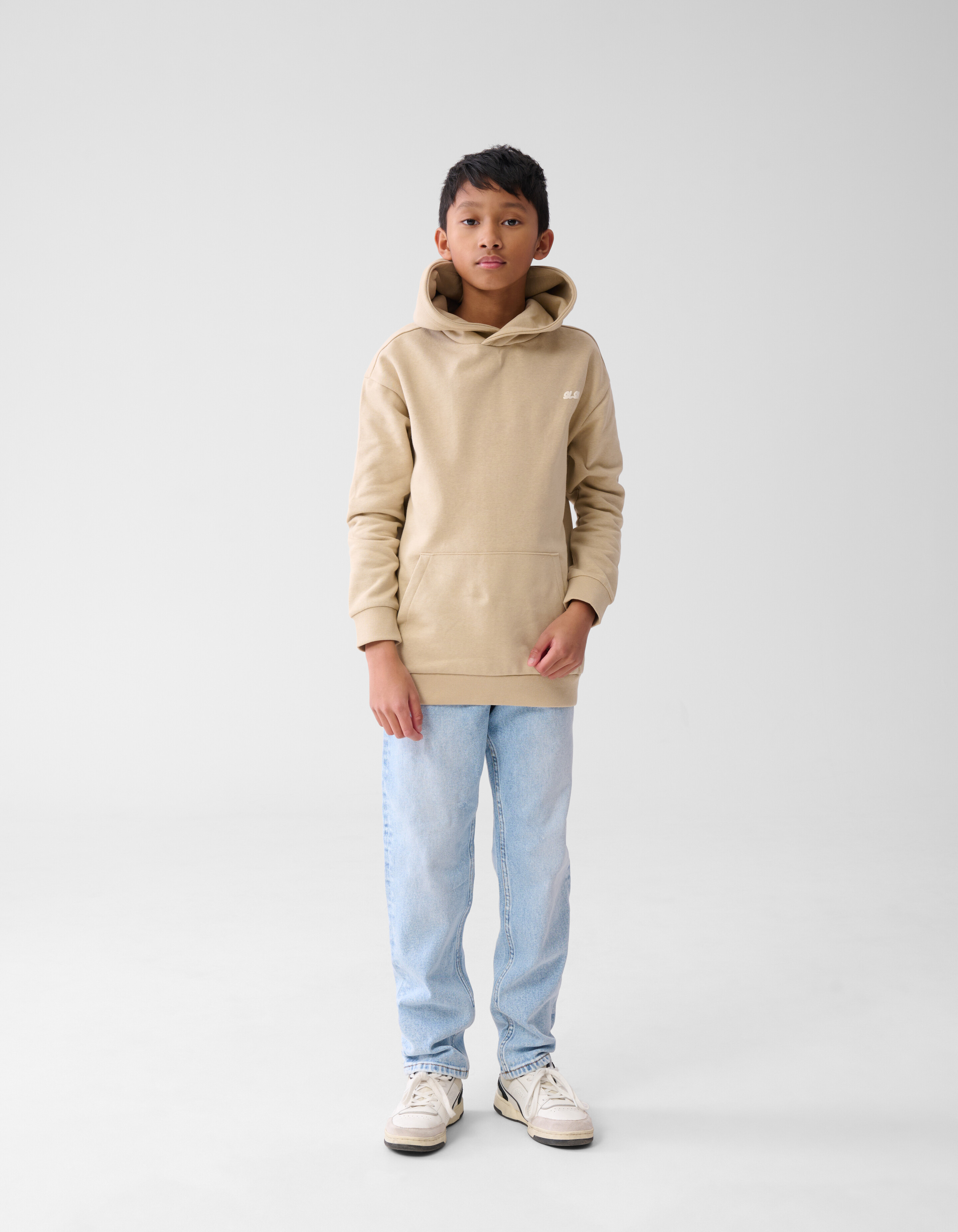 Tapered Fit Jeans gebleicht SHOEBY BOYS