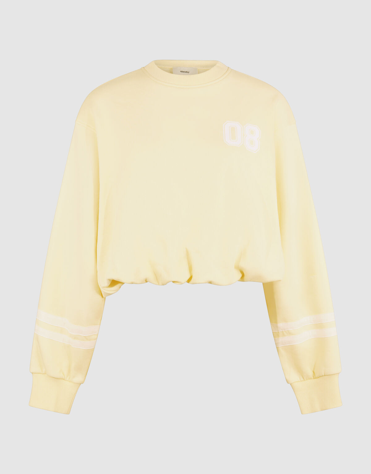 Varsity-Cord-Pullover Hellgelb SHOEBY WOMEN