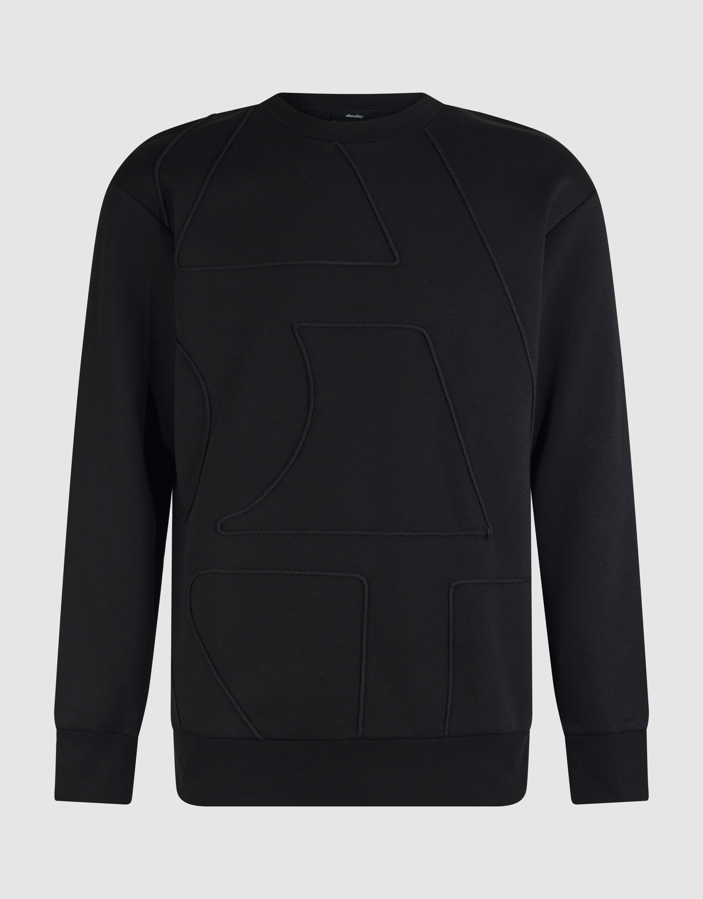 Cord Artwork Pullover Schwarz SHOEBY MEN