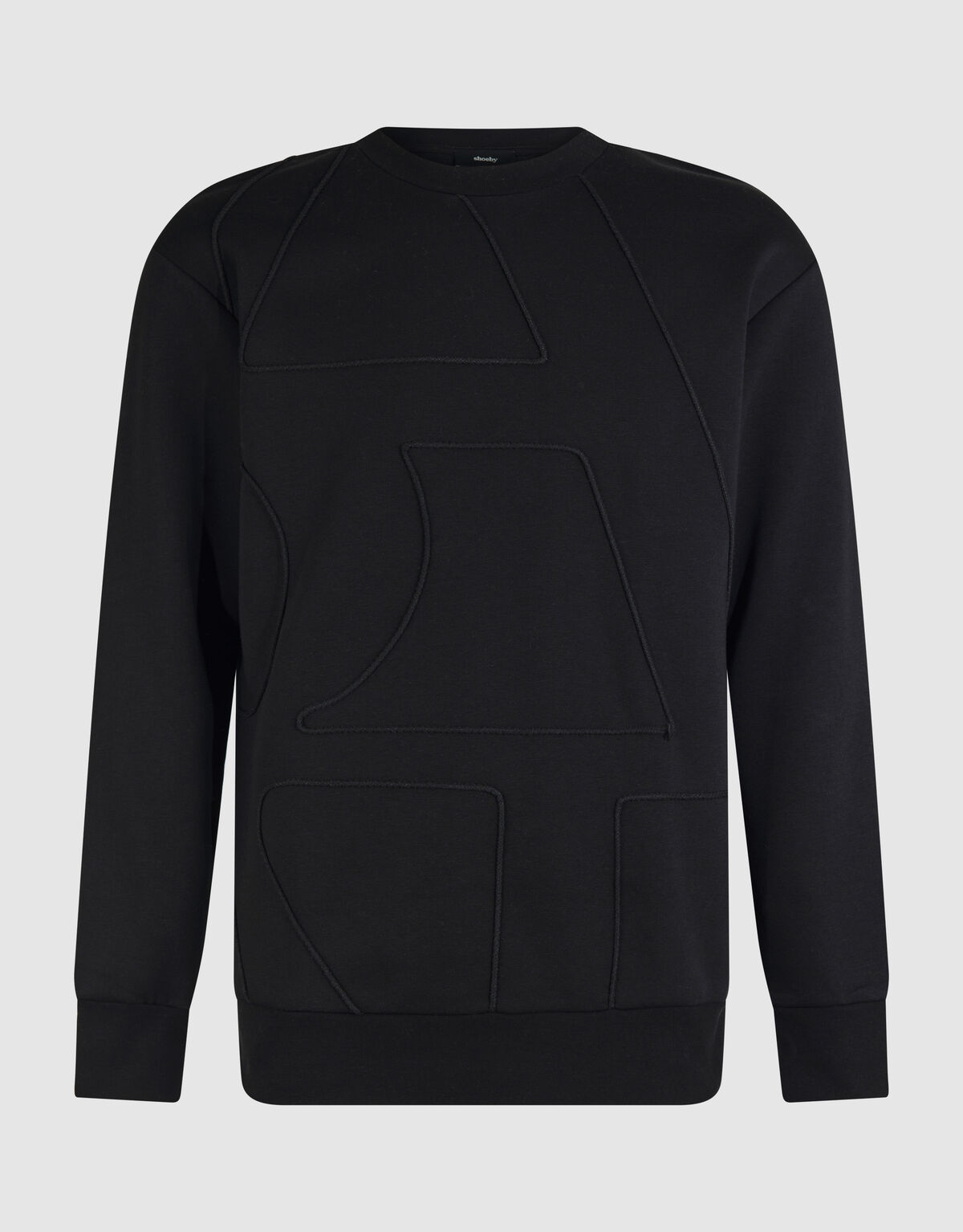 Cord Artwork Pullover Schwarz SHOEBY MEN