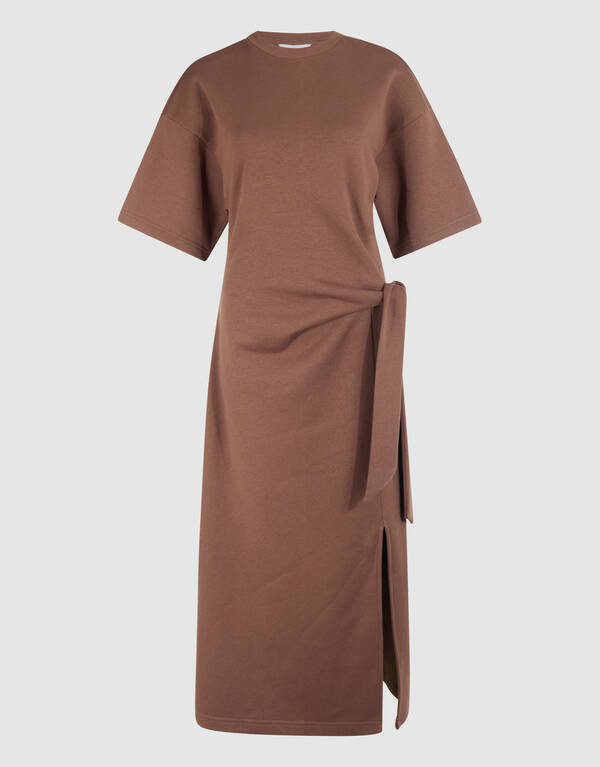 Sweat Maxi Kleid Braun SHOEBY WOMEN