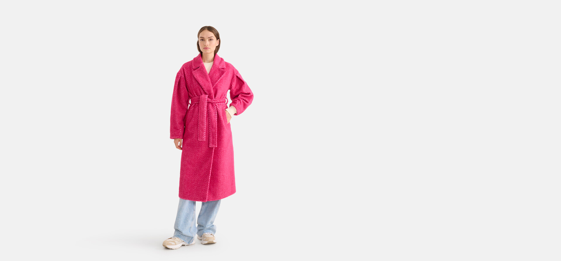 Fischgrätenjacke Rosa SHOEBY WOMEN