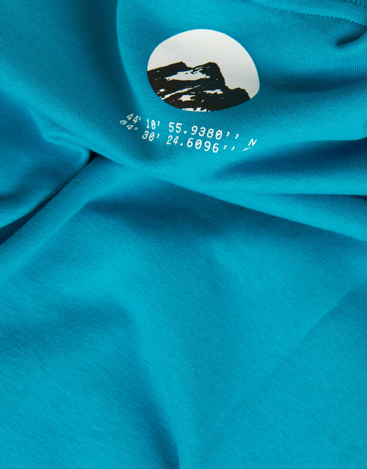 Bedruckter Pullover Blau SHOEBY BOYS