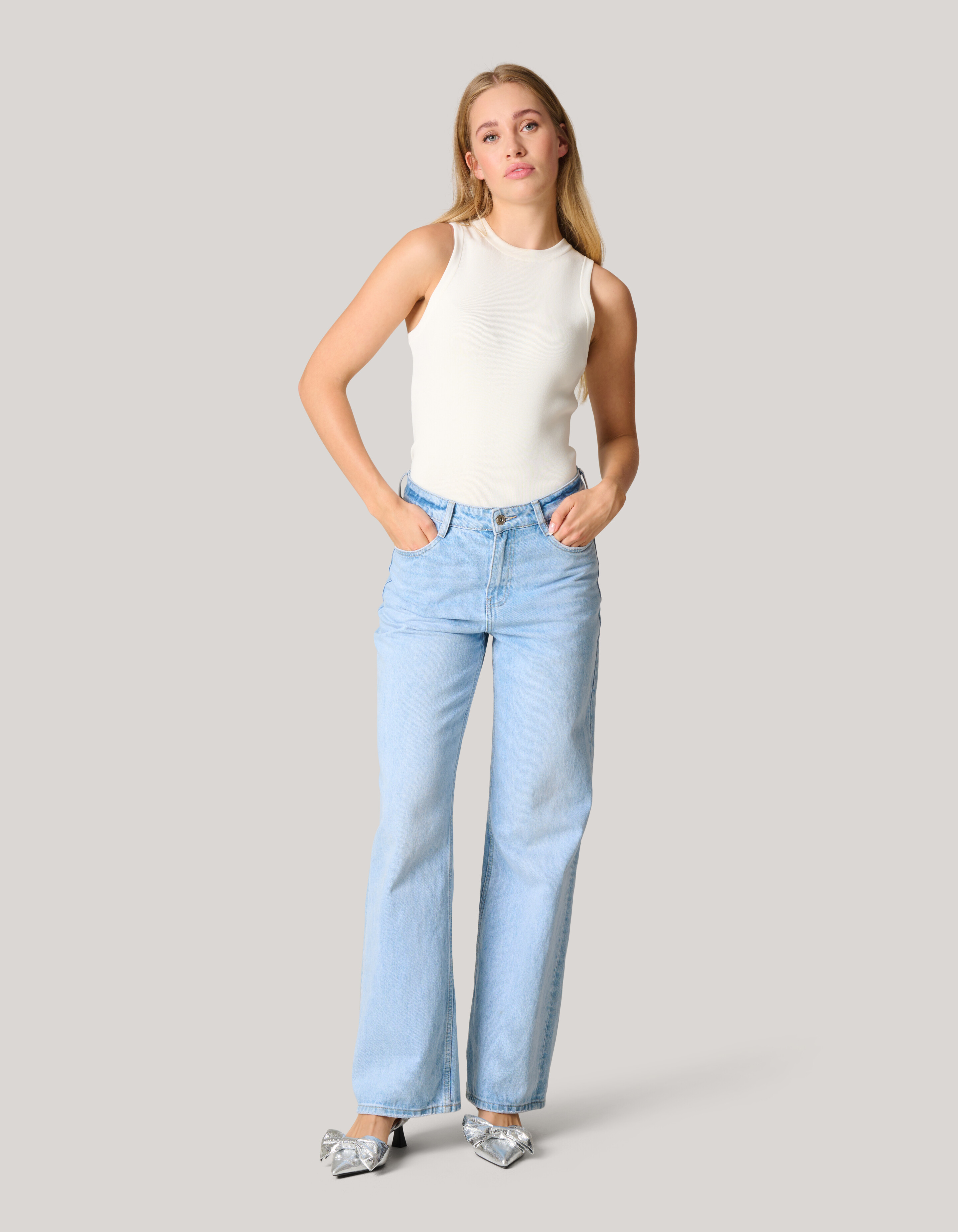 Trägertop Off White SHOEBY WOMEN