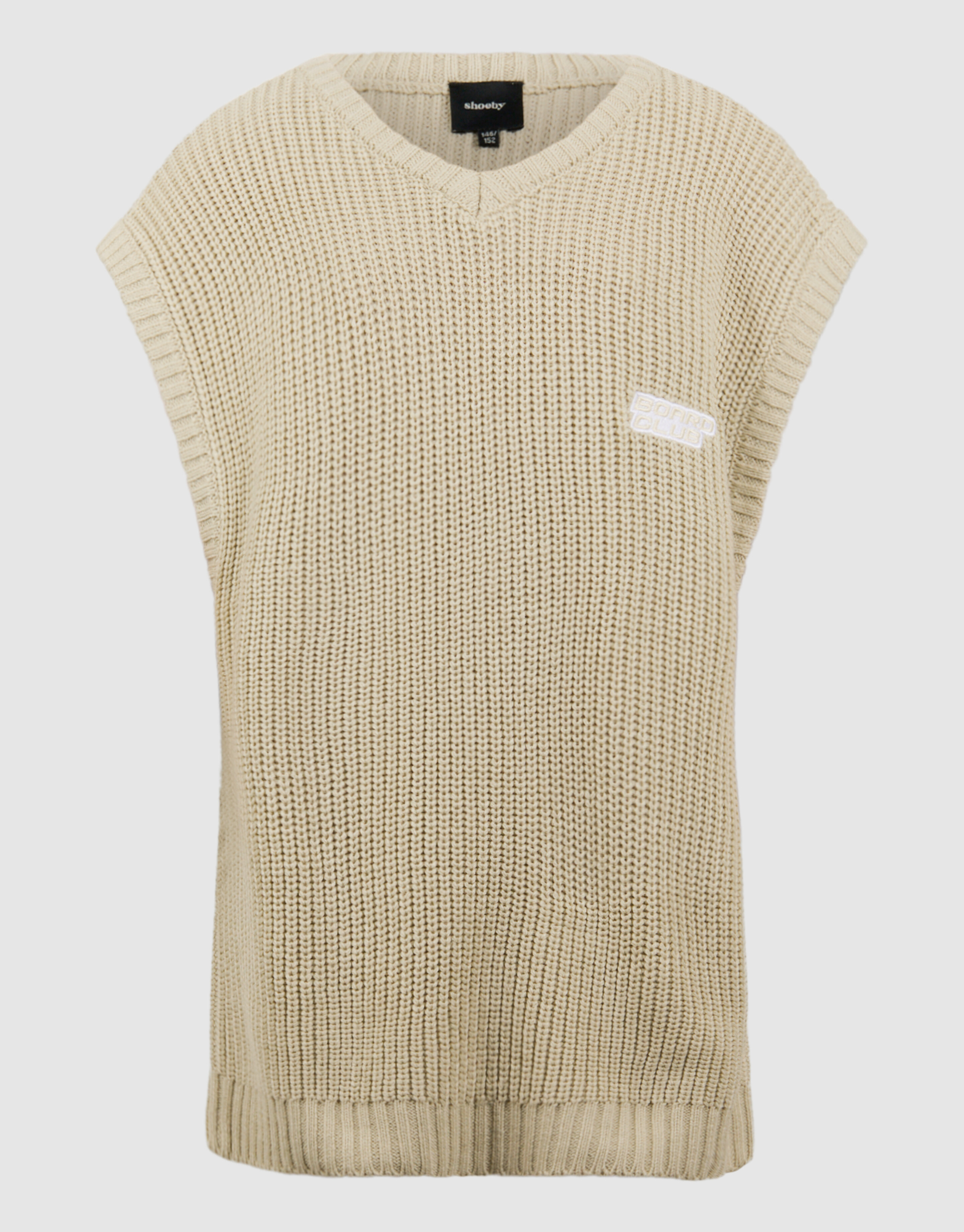 Gestrickter Spencer Beige SHOEBY BOYS