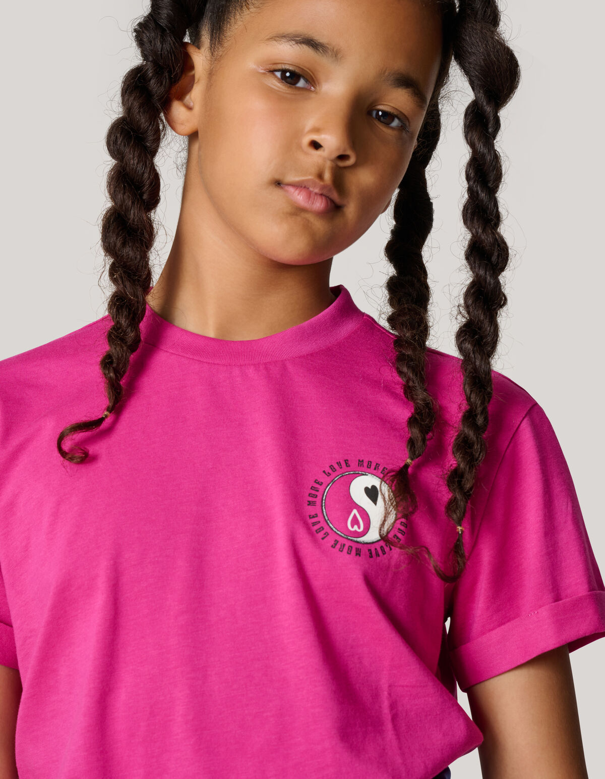 Artwork T-shirt Roze SHOEBY GIRLS