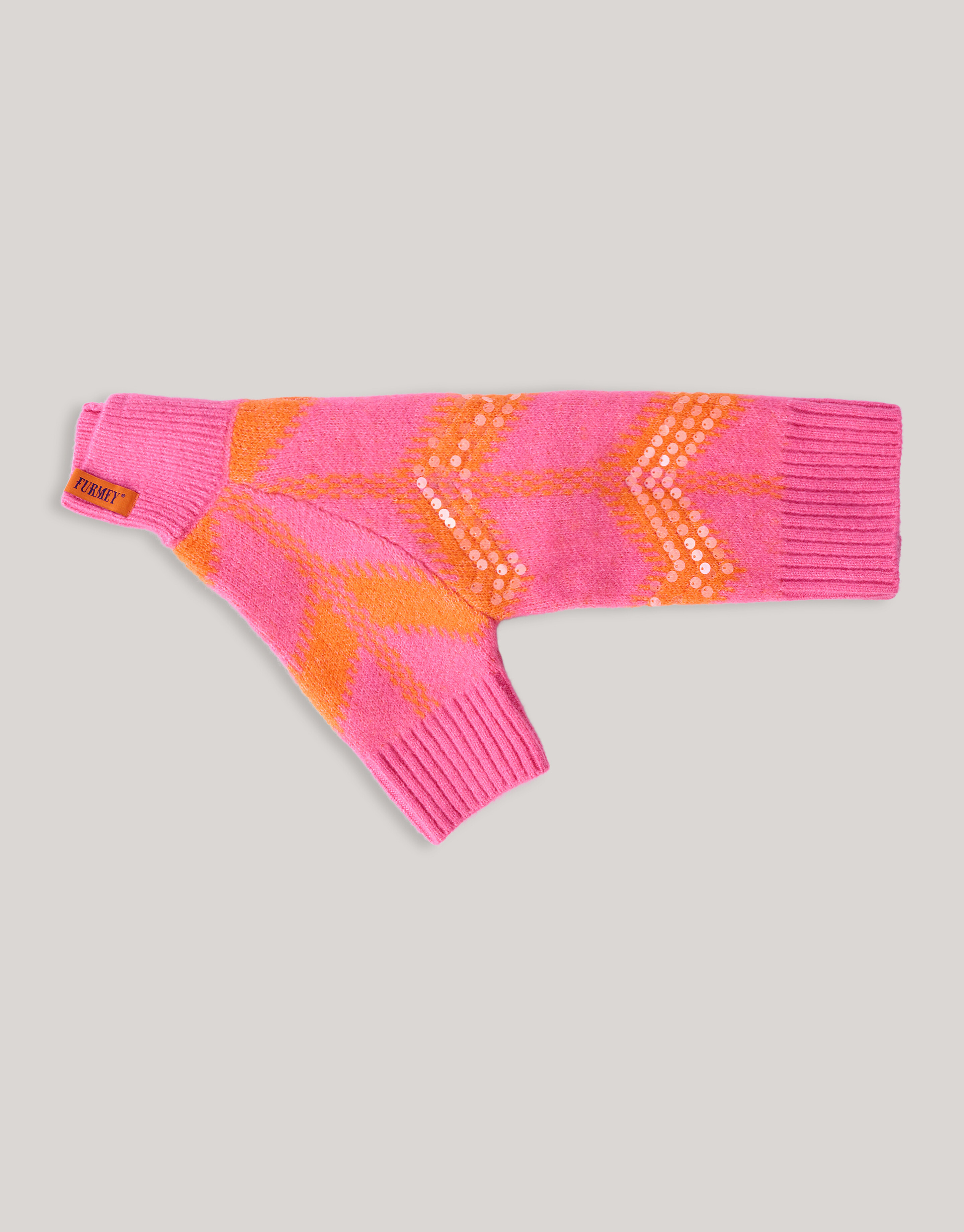 Der Pailletten Hundepullover Pink SHOEBY ACCESSOIRES
