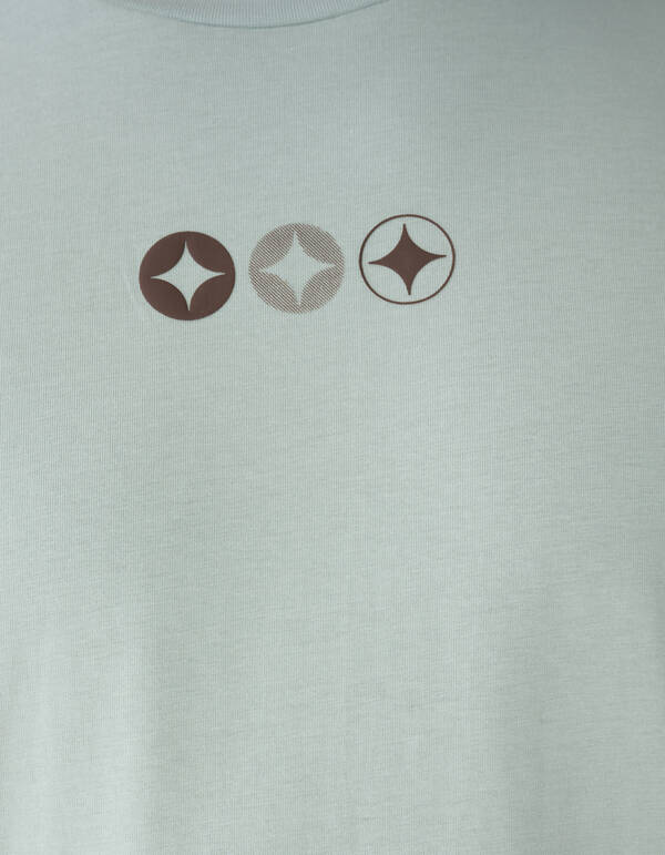Spark Logo Artwork T-Shirt Hellgr&uuml;n SHOEBY MEN