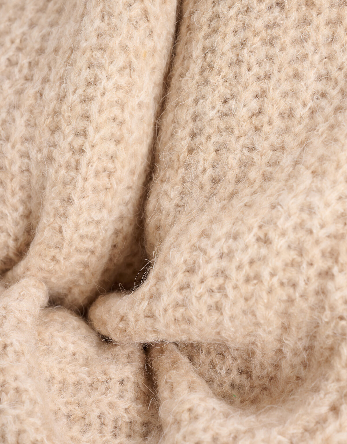 Grob gestrickter Pullover Beige SHOEBY WOMEN