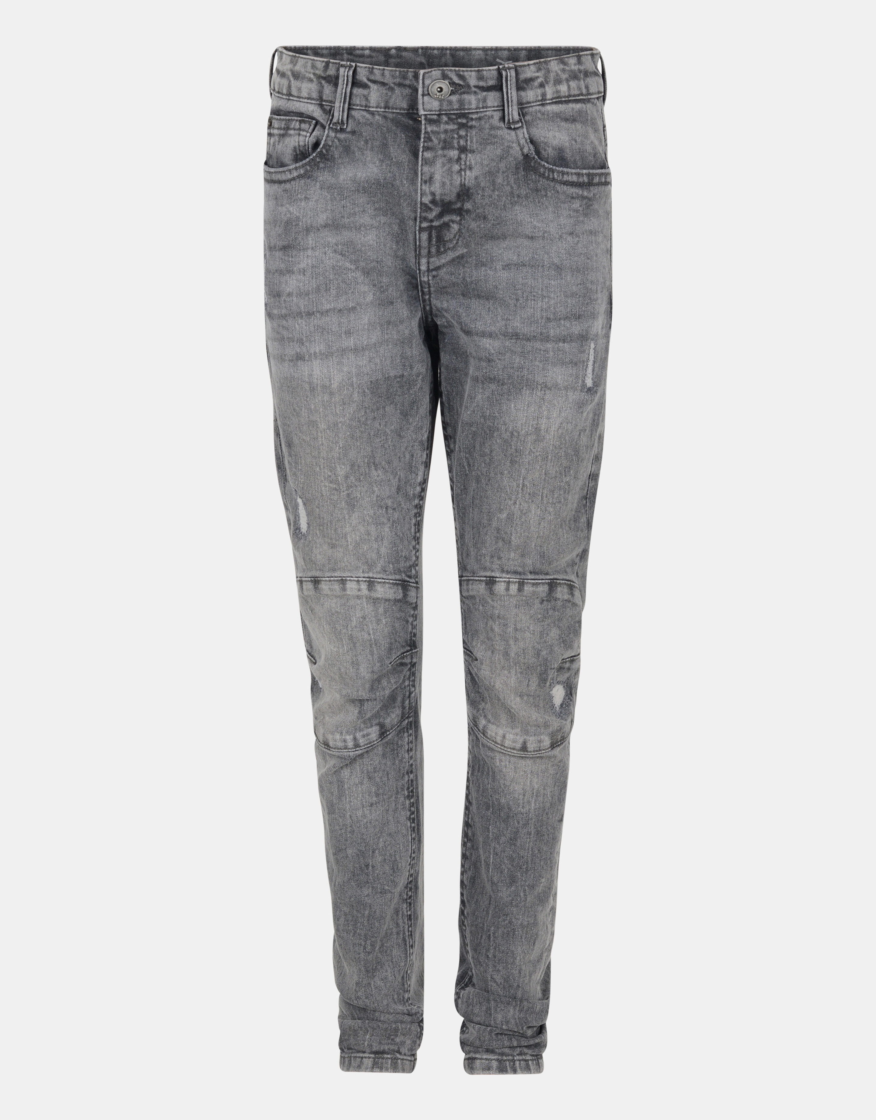 Skinny Biker Jeans Grau Jill&Mitch