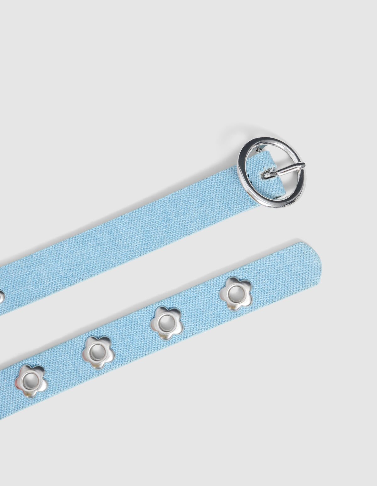 Blume Riem Hellblau SHOEBY ACCESSOIRES