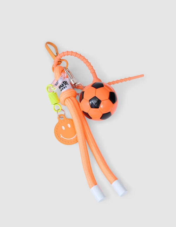 Sportliches Lächeln Schlüsselanhänger Orange SHOEBY ACCESSOIRES