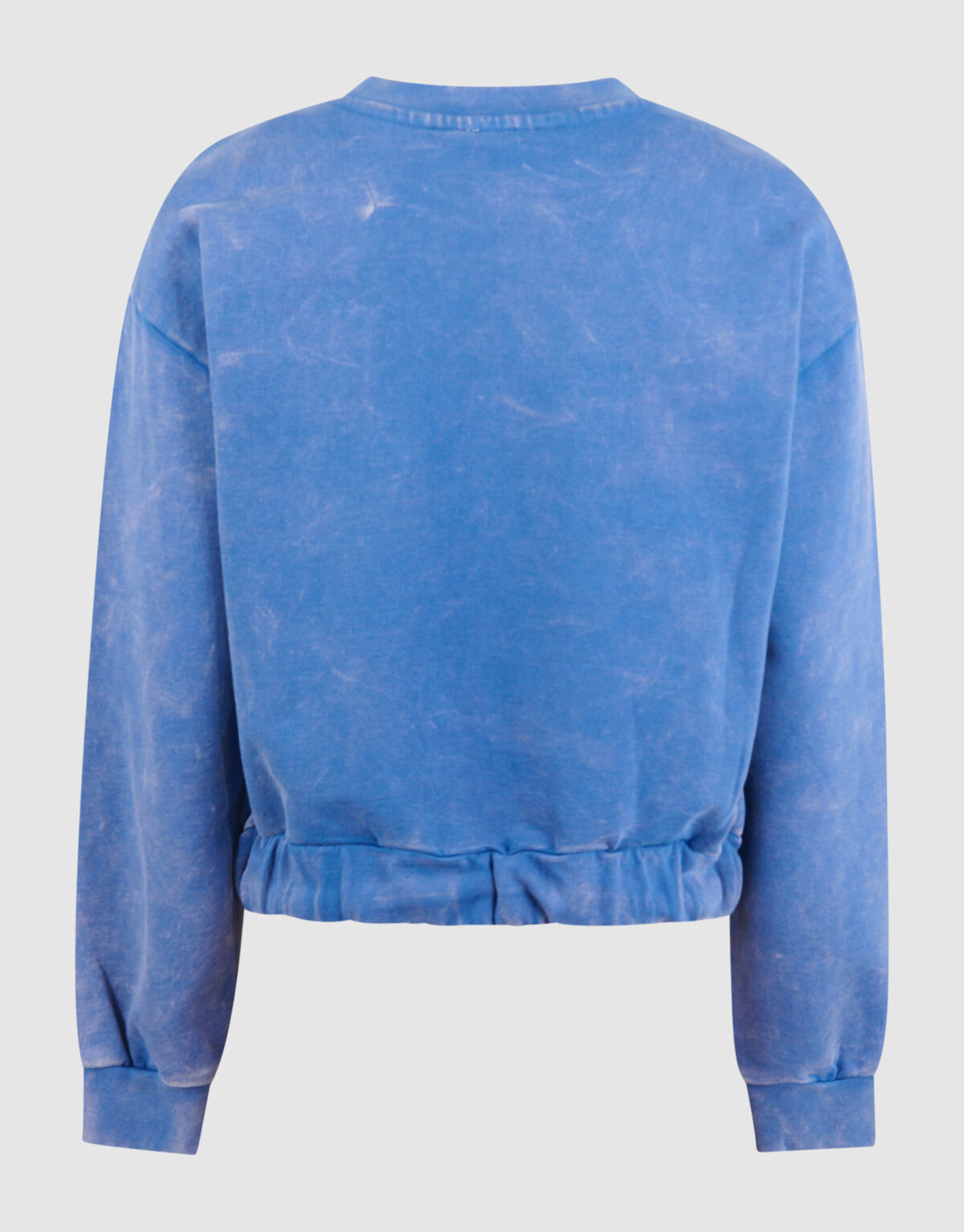 Heart Washed Pullover Blauw SHOEBY GIRLS