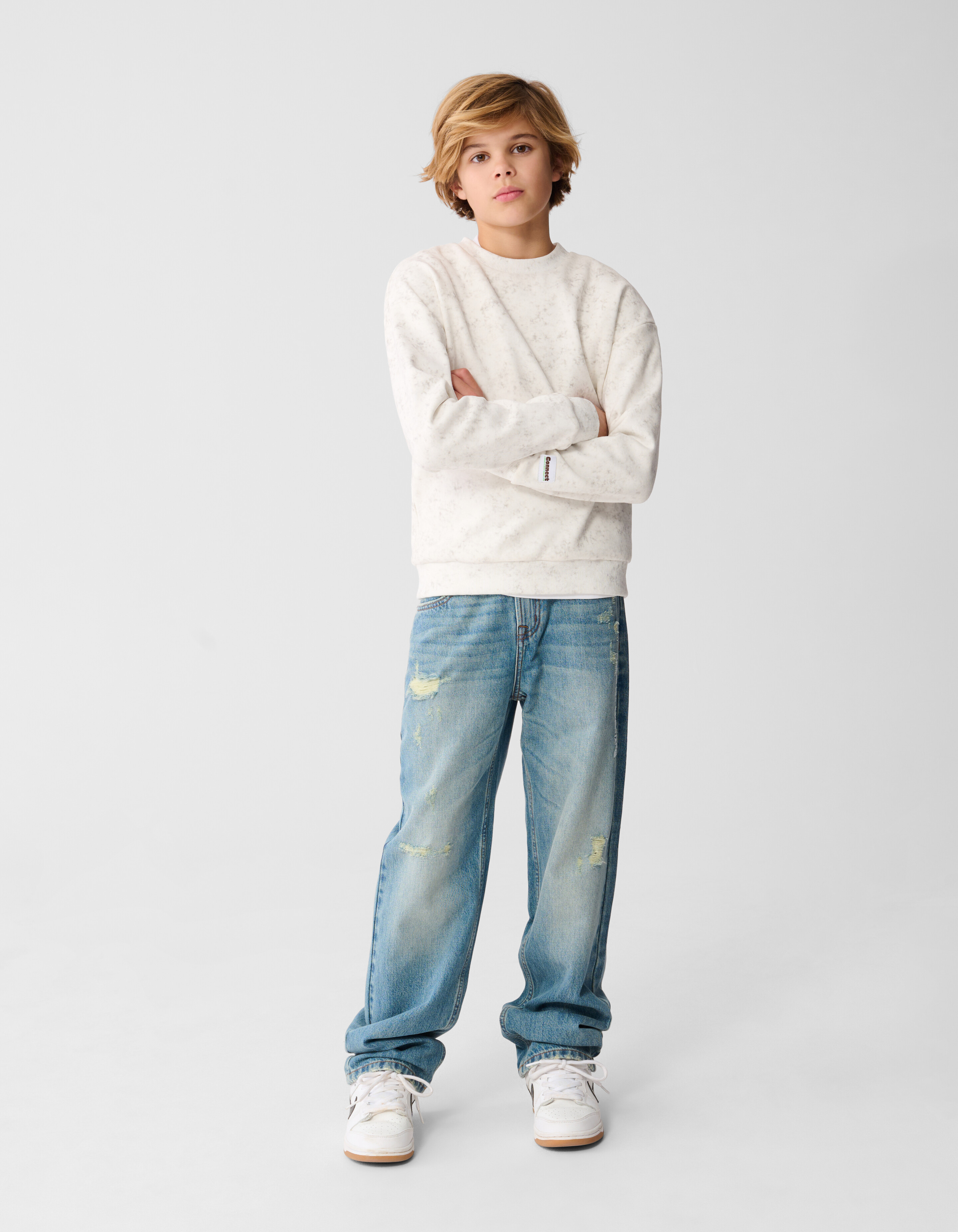 Connect Pullover Hellgrau SHOEBY BOYS