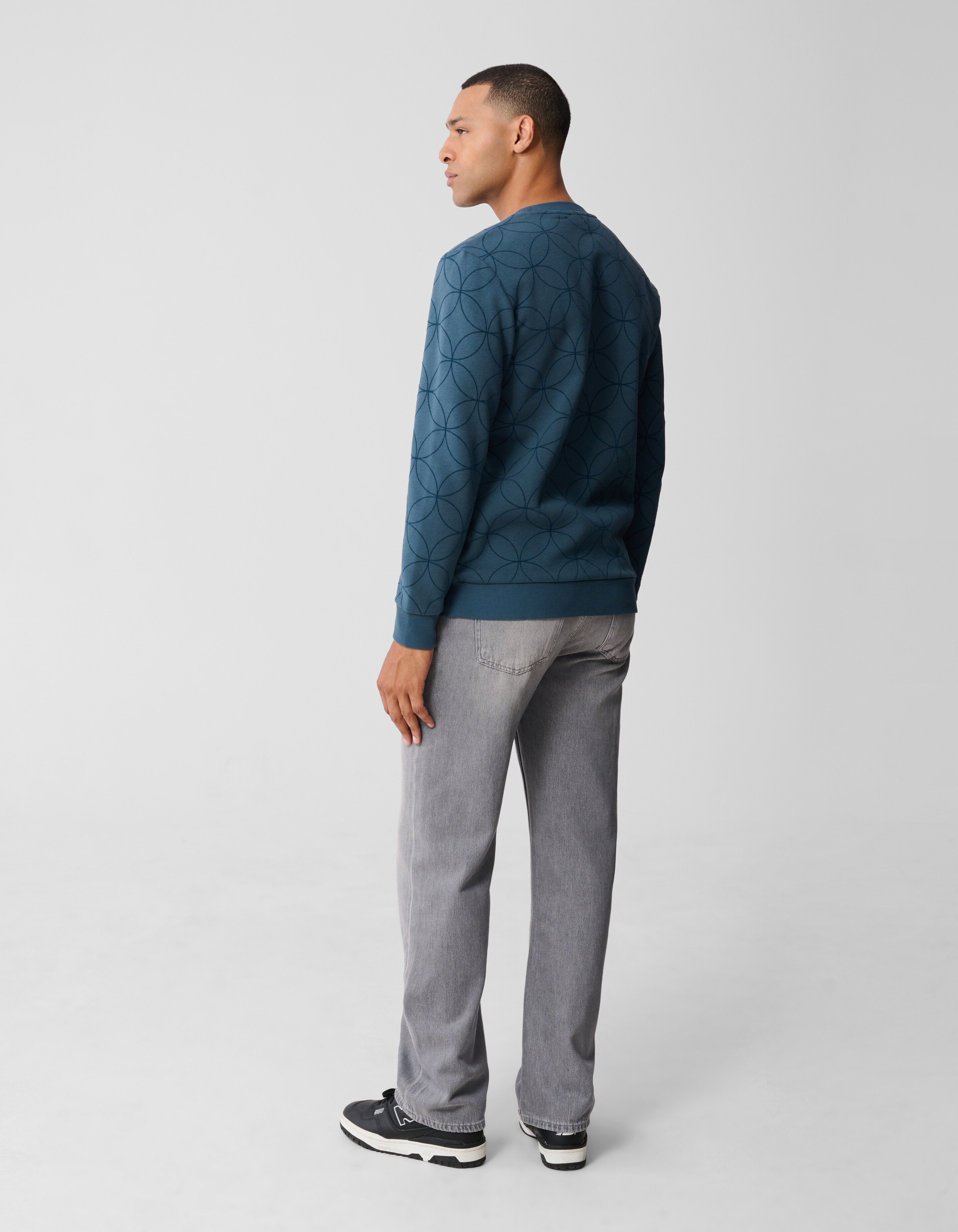Flock Spark Pullover Blau SHOEBY MEN