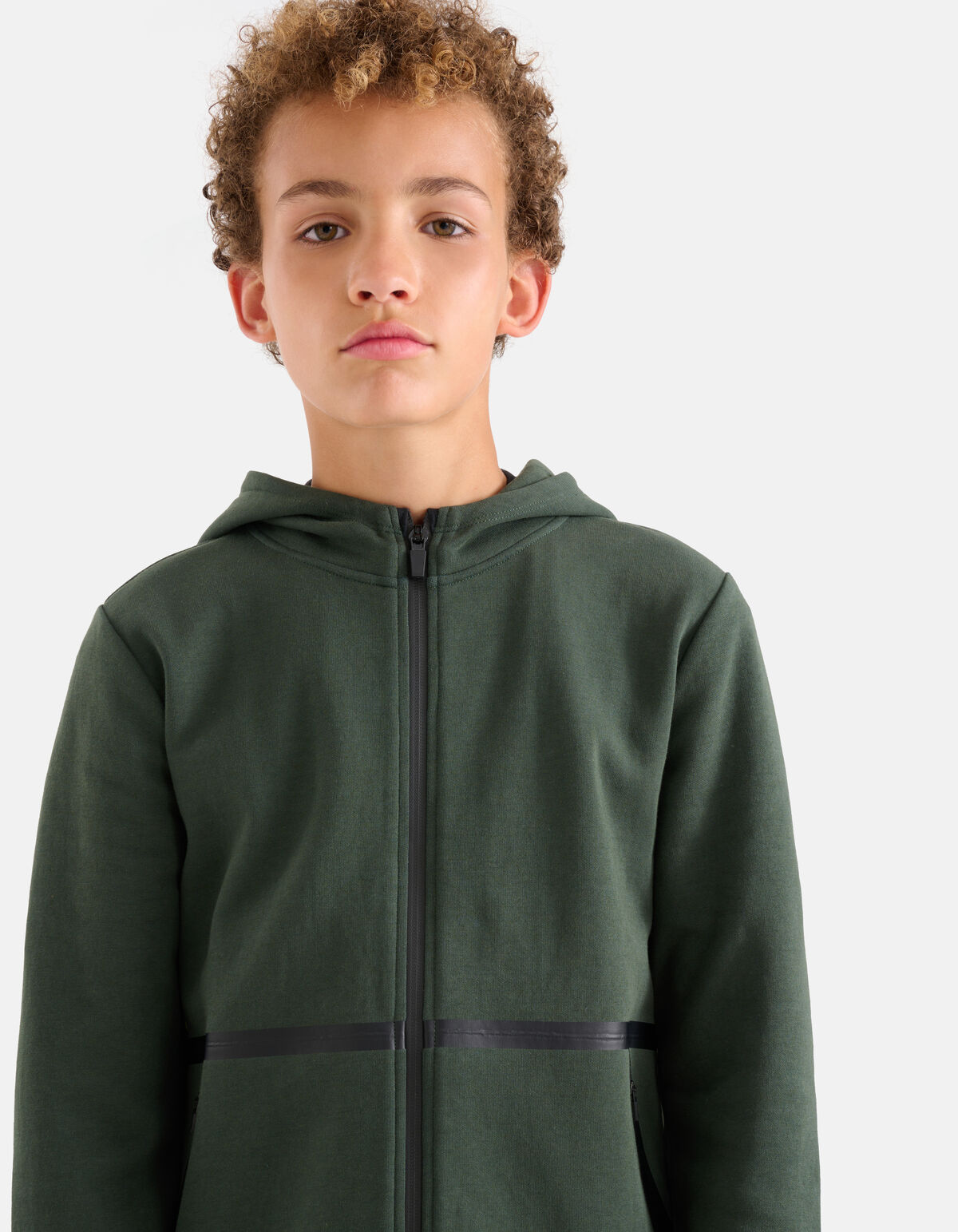 Regular Fit Strickjacke Dunkelgrün SHOEBY BOYS