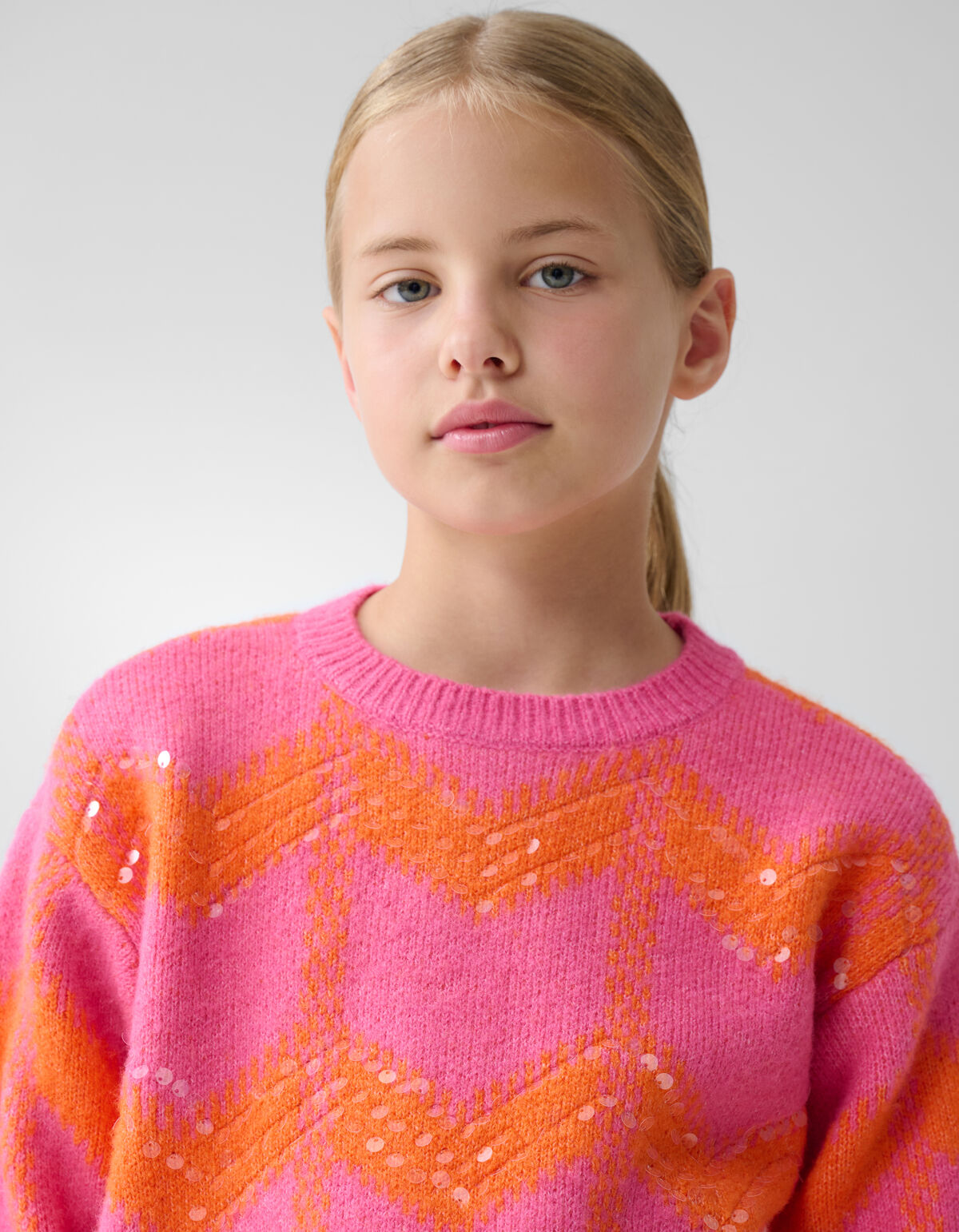 Paillettenpullover Rosa SHOEBY GIRLS