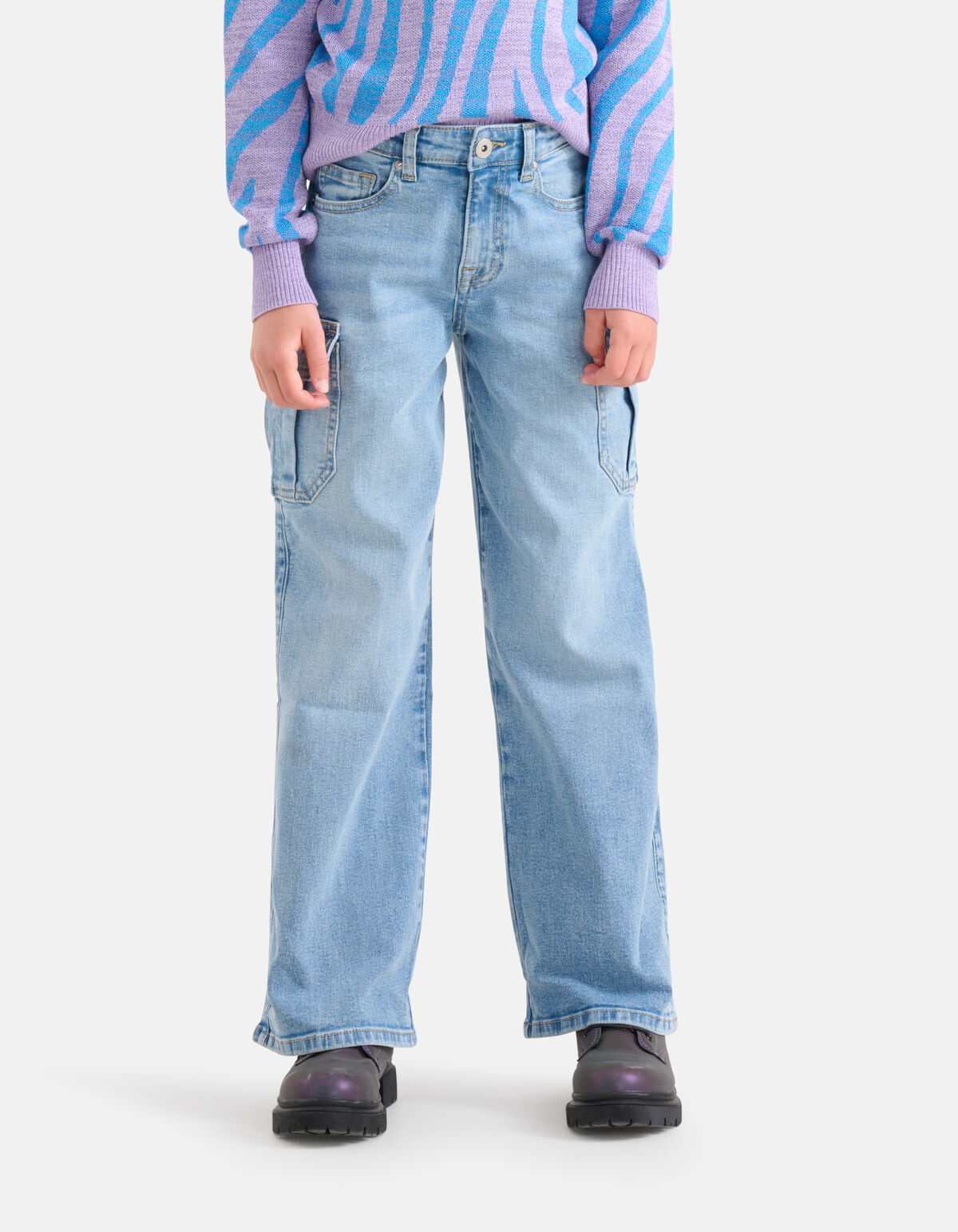 Cargo-Denim-Jeans Mediumstone SHOEBY GIRLS