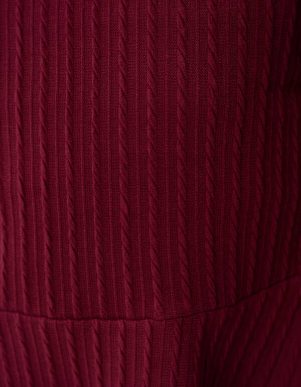 Schößchen-Top Dunkelrot SHOEBY GIRLS