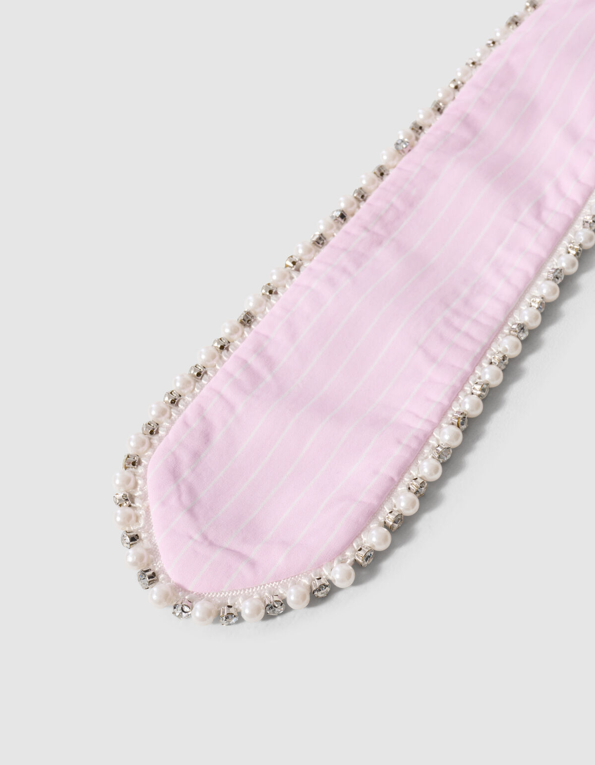 Verzierte Krawatte Mit Nadelstreifen Rosa SHOEBY ACCESSOIRES