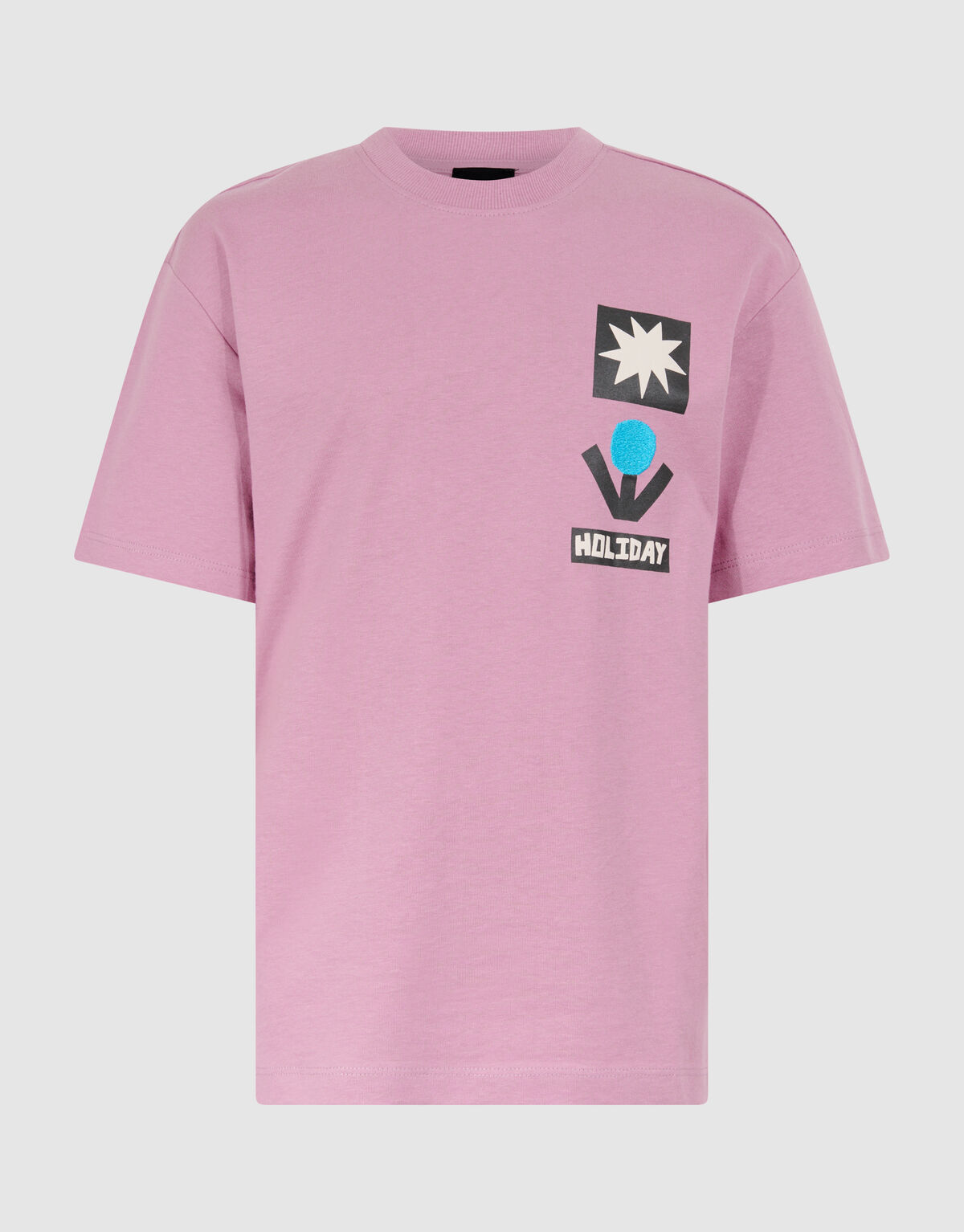 Holiday Artwork T-shirt Roze SHOEBY BOYS