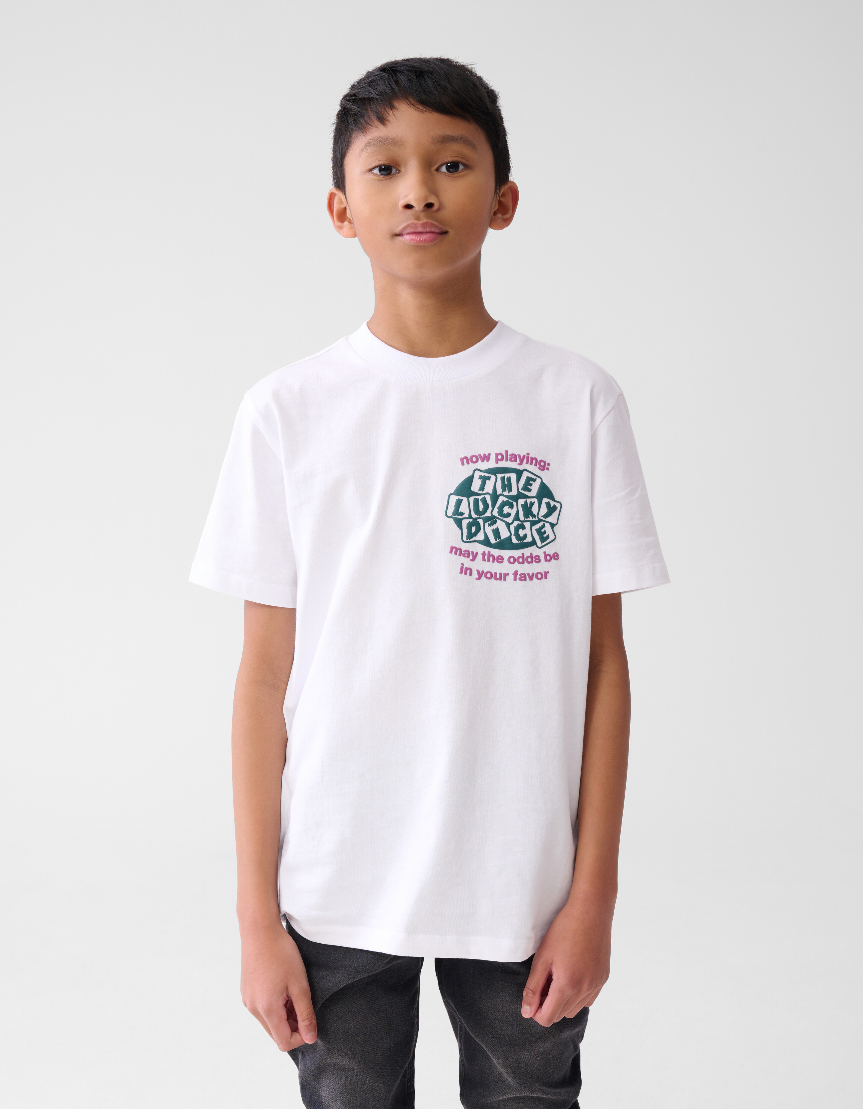 Artwork T-shirt Weiß SHOEBY BOYS