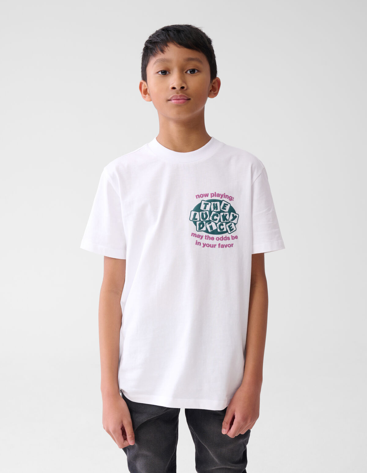 Artwork T-shirt Weiß SHOEBY BOYS