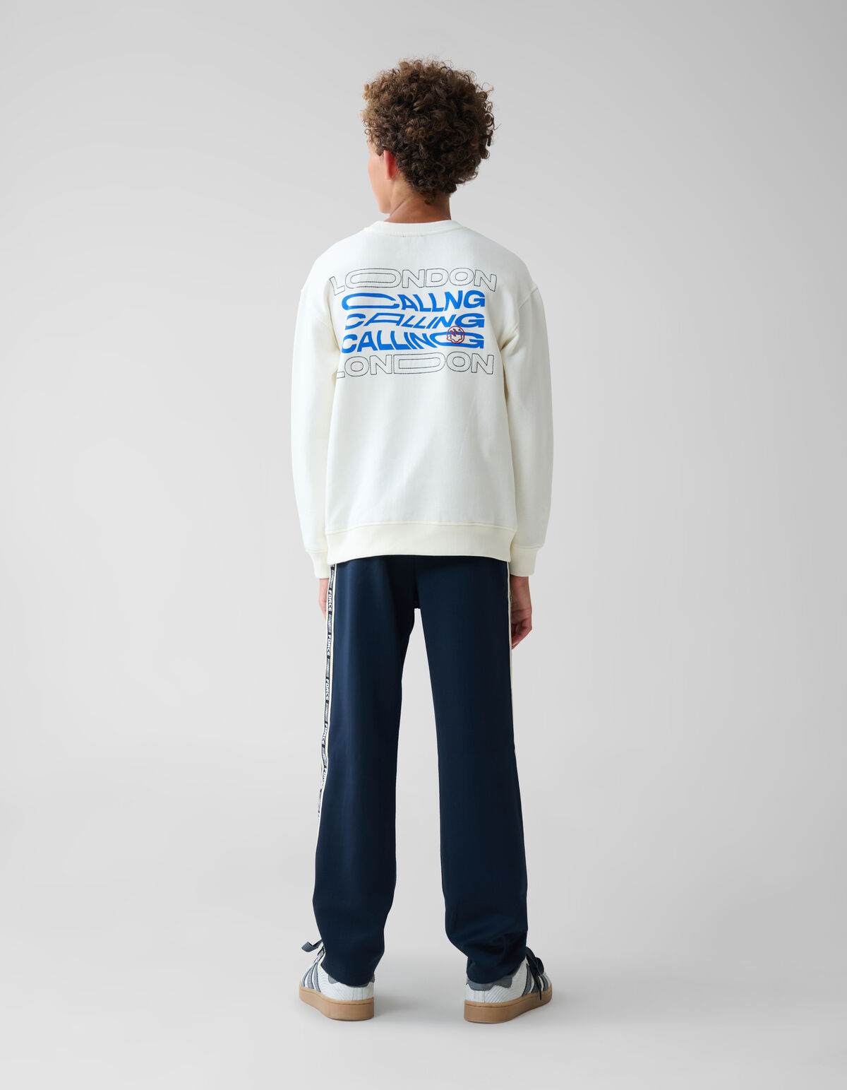 Sportliche Tape-Hose Dunkelblau SHOEBY BOYS