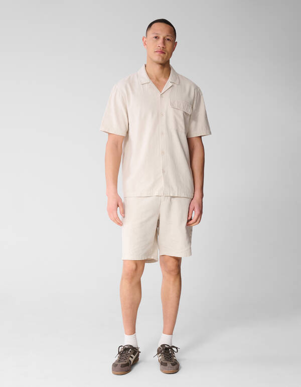 Leinenhemd Hellgrau SHOEBY MEN