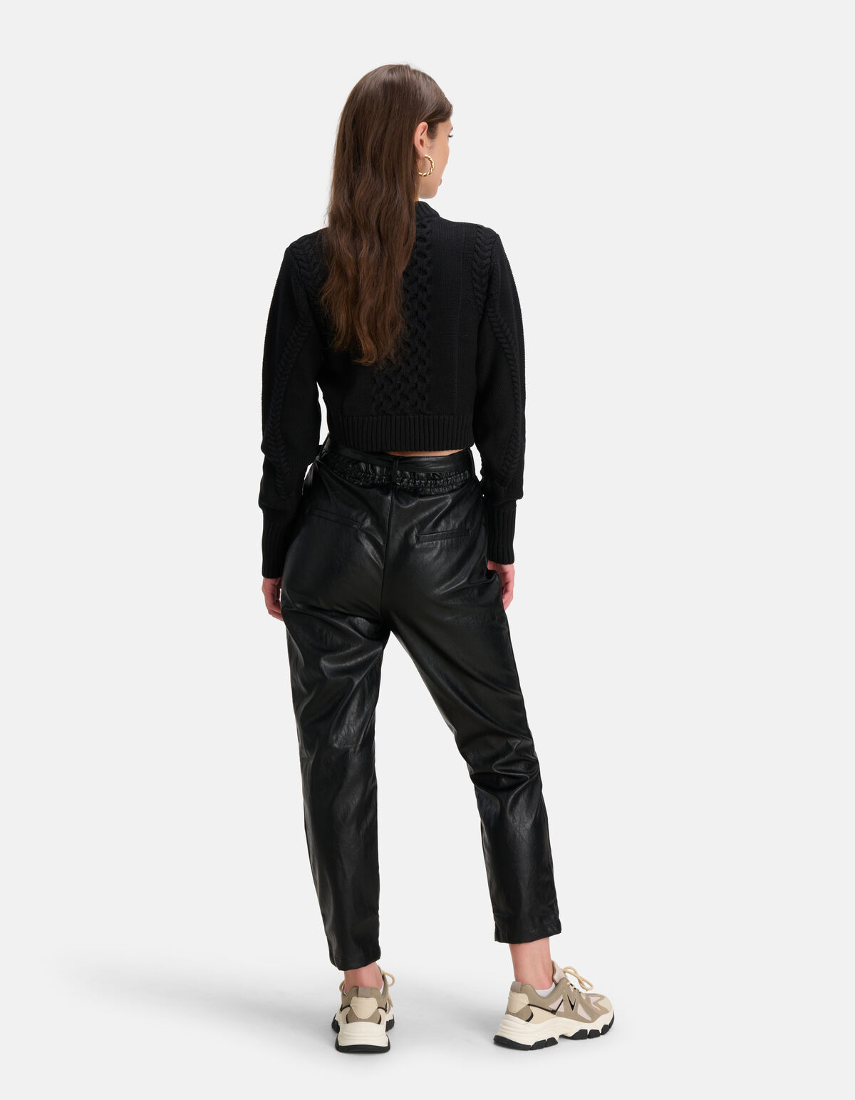 Gekürzter Pullover aus Zopfstrick SHOEBY WOMEN